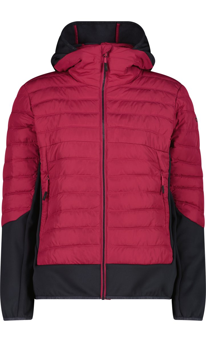 CAMPAGNOLO Trekkingjacke WOMAN JACKET HYBRID FIX HOOD