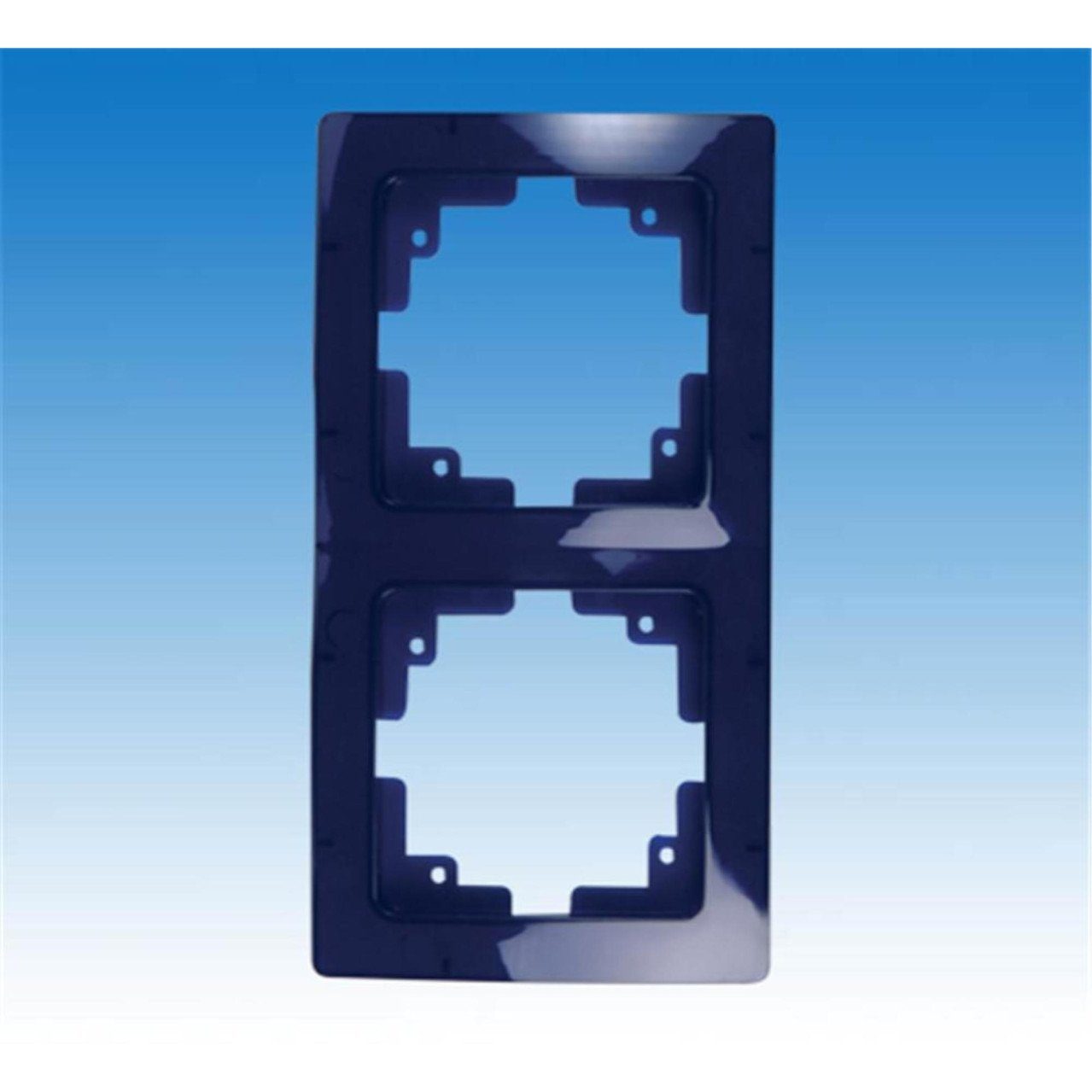 UNITEC Выключатель Unitec Abdeckrahmen Monaco 2-fach blau