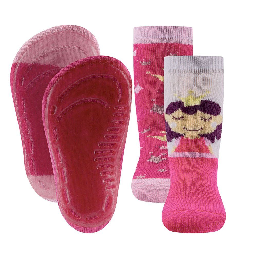 Ewers ABS-Socken Stoppersocken 2er Pack Prinzessin (2-Paar)