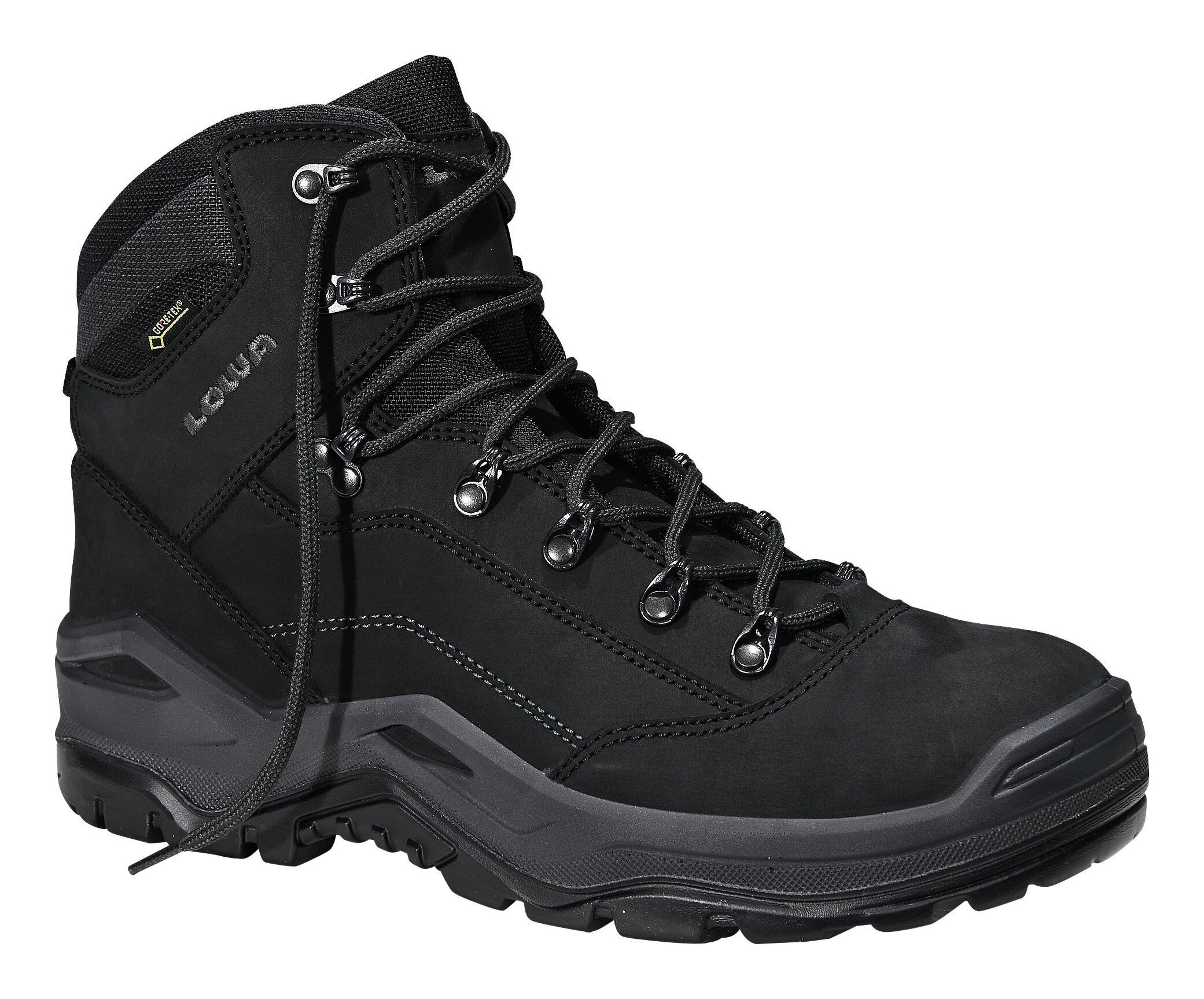 Lowa work Stiefel Schnürstiefel Renegade Work GTX black Mid, S3, CI, Größe 42