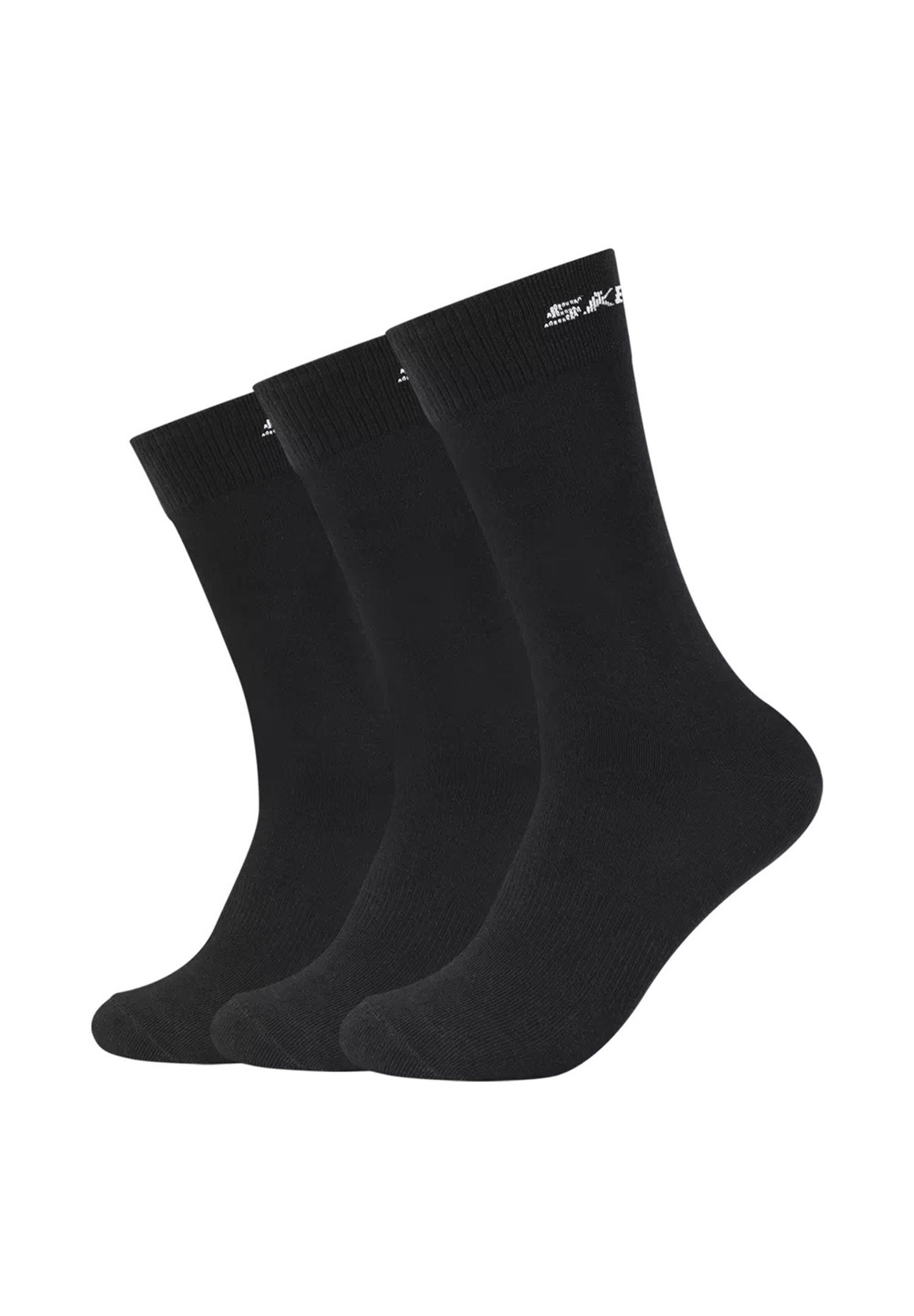 Basic Skechers (3-Paar) Kurzsocken 3p Socks Mesh Black Unisex Ventilation