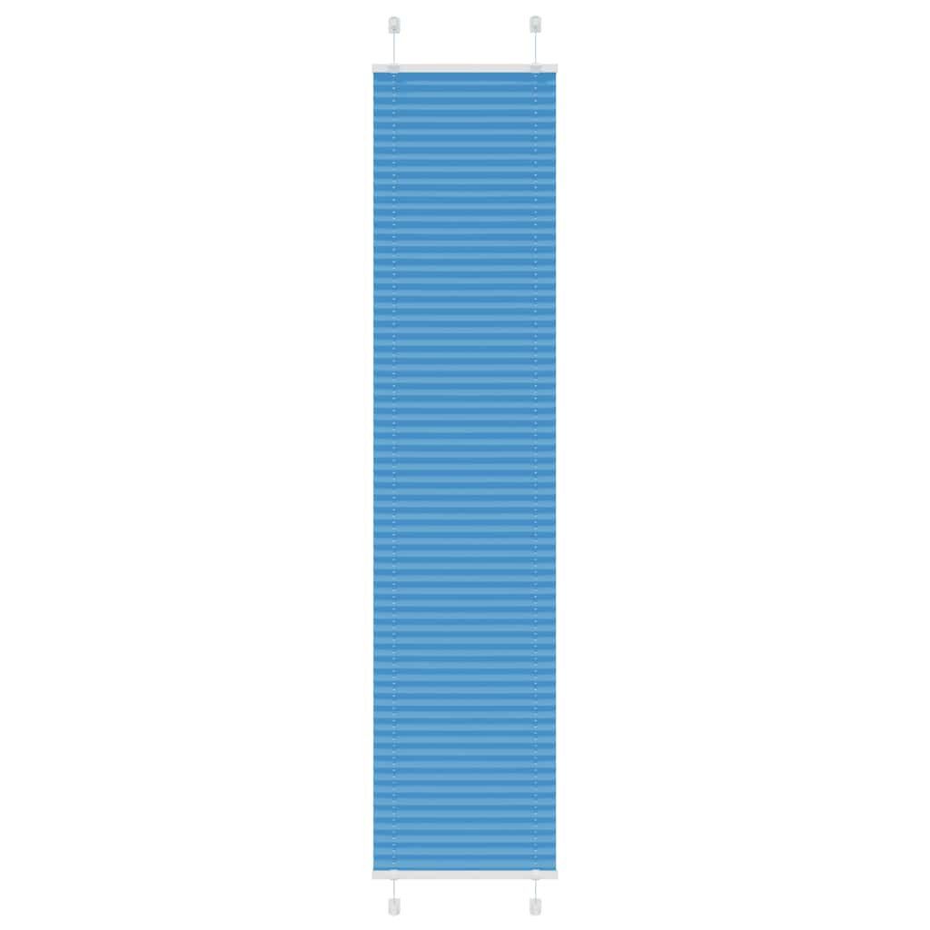 vidaXL Jalousie 45 x 200 cm Plissee Blau 45x200 cm Stoffbreite 44,4 cm Polyester