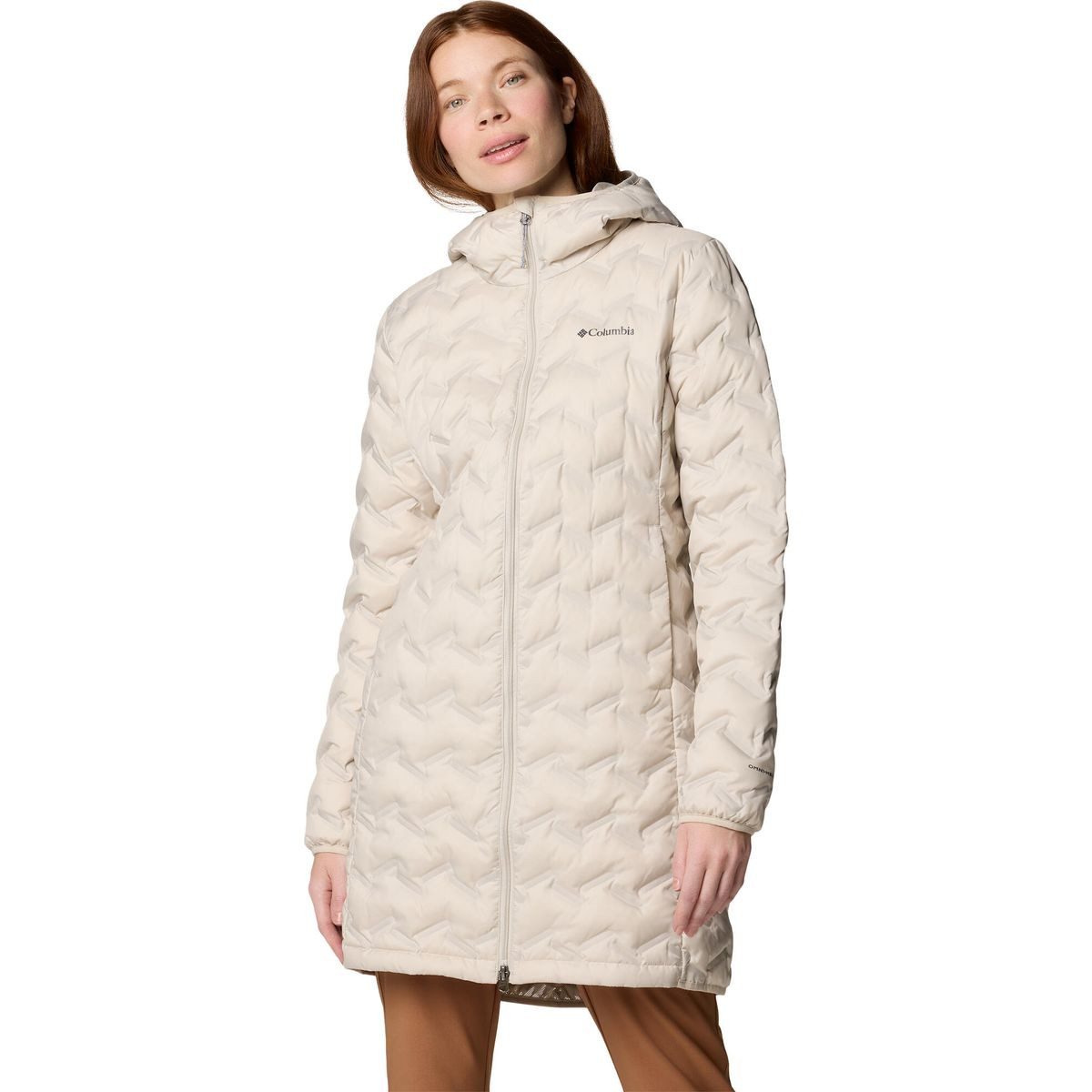Columbia Outdoorjacke Women's Delta Ridge II Hooded Long Down Puffer Bleiben Sie warm und trocken mit dieser wetterfesten, isolierten