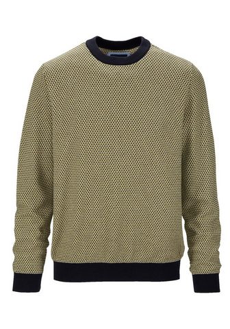 Пуловер в mehrfarbiger Strukturoptik
