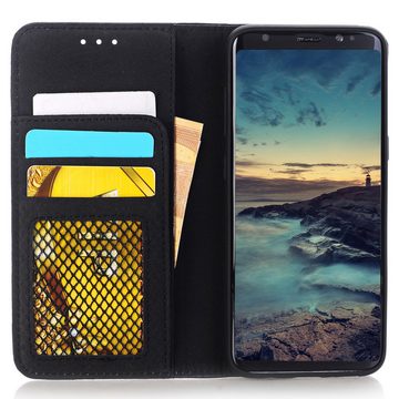 FITSU Handyhülle Flipcase Hülle für Samsung Galaxy S8 Plus Handytasche 6,2 Zoll, Flipcase für Samsung S8 Plus Handyhülle, Handytasche mit Kartenfächern