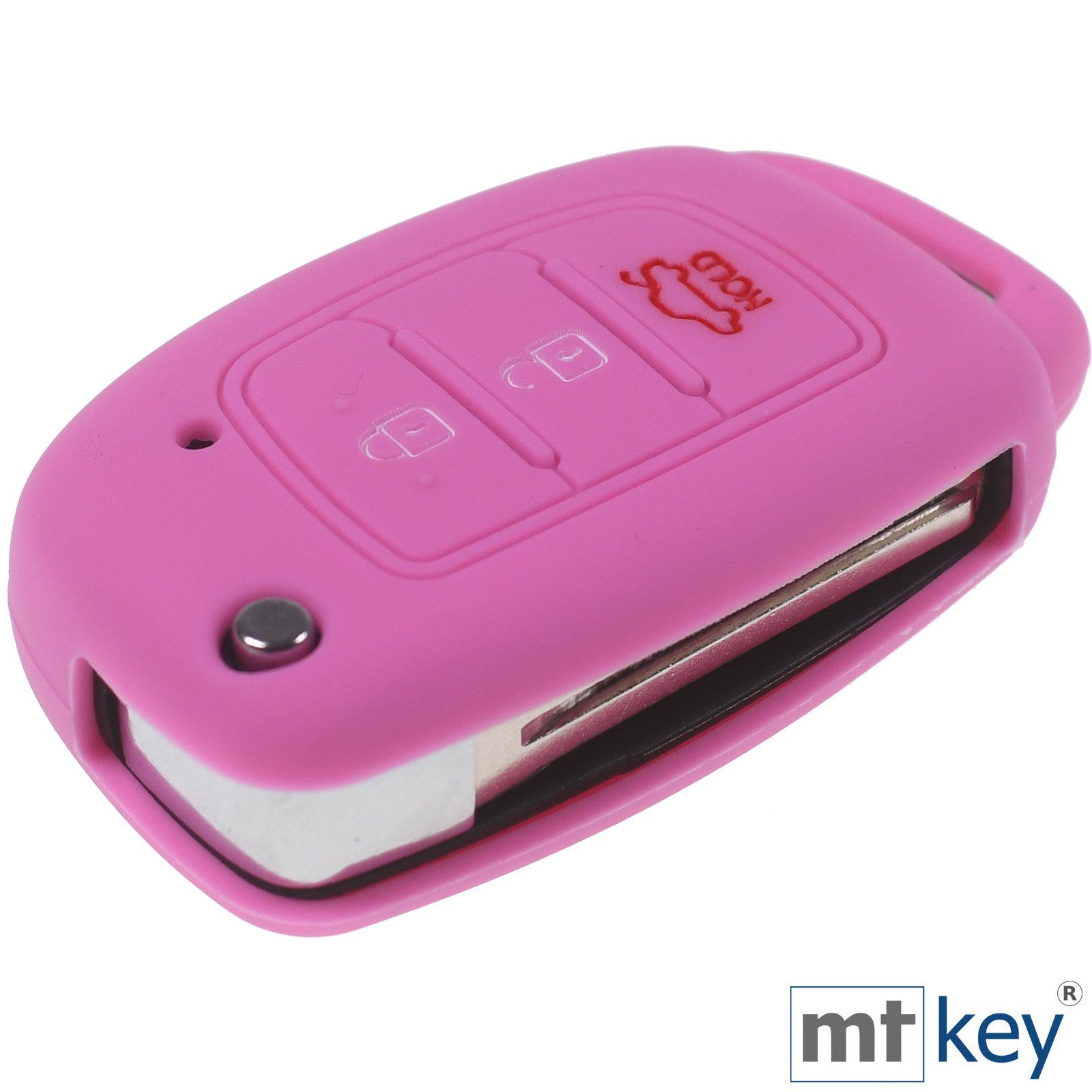 mt-key Schlüsseltasche Autoschlüssel Softcase Silikon Schutzhülle günstig online kaufen