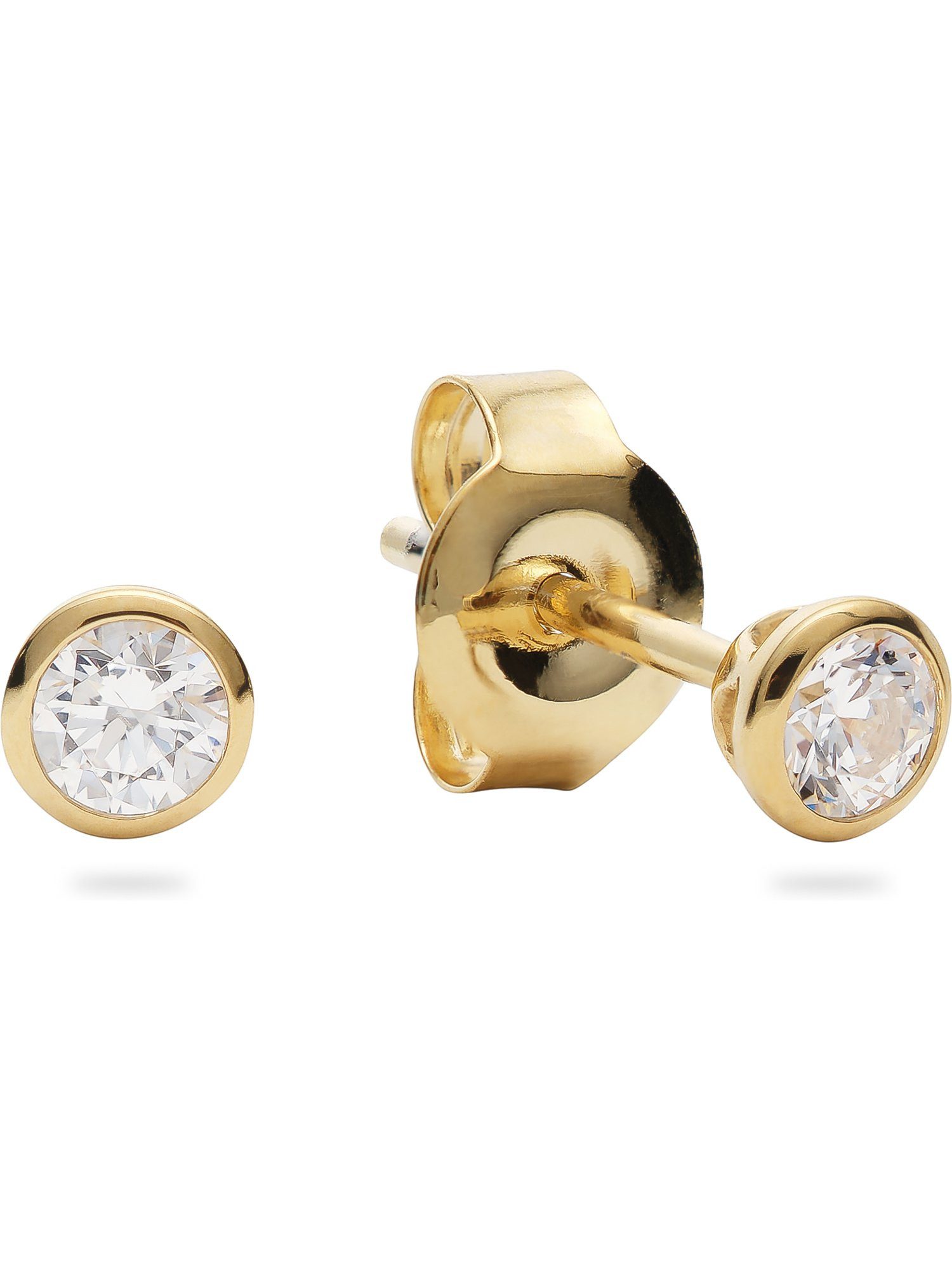 CHRIST Paar Ohrstecker CHRIST Damen-Ohrstecker 2 Diamant