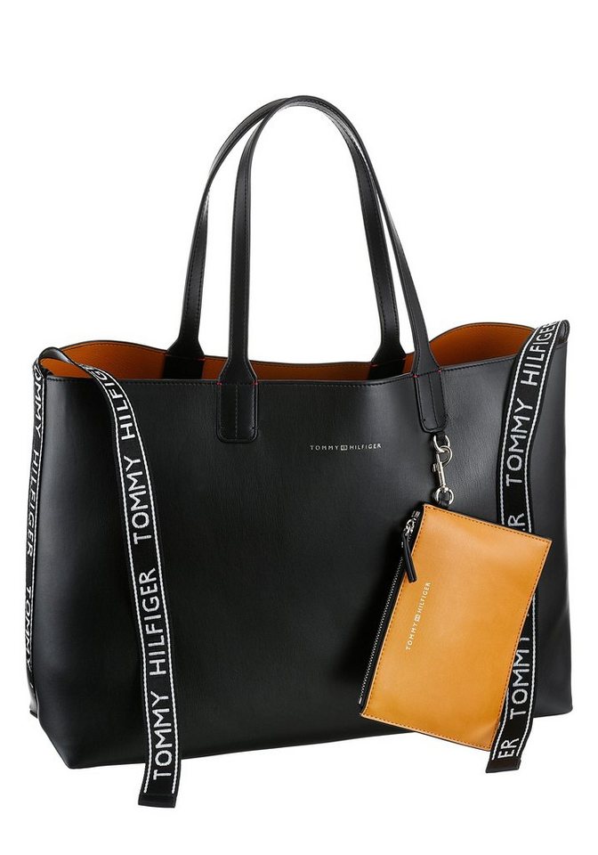 TOMMY HILFIGER Shopper »ICONIC«, mit abnehmbarer Reißverschluss Tasche