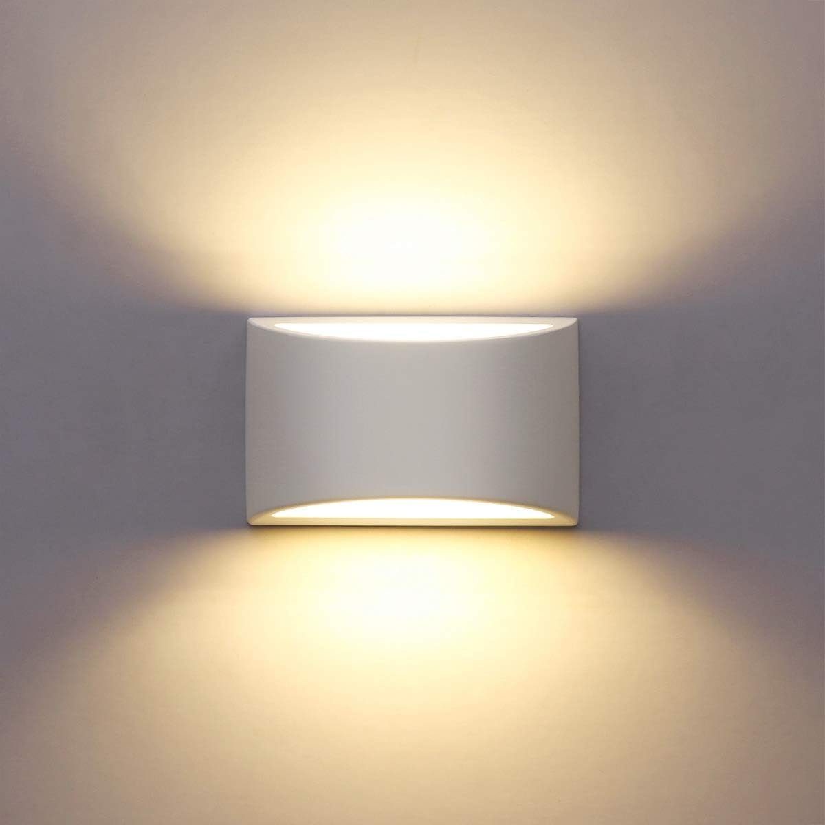 Verkaufsaktion DOPWii Wandleuchte Wandleuchte,moderne LED-Wandlampe,5W Gipsleuchte,warmweißes Wandlicht