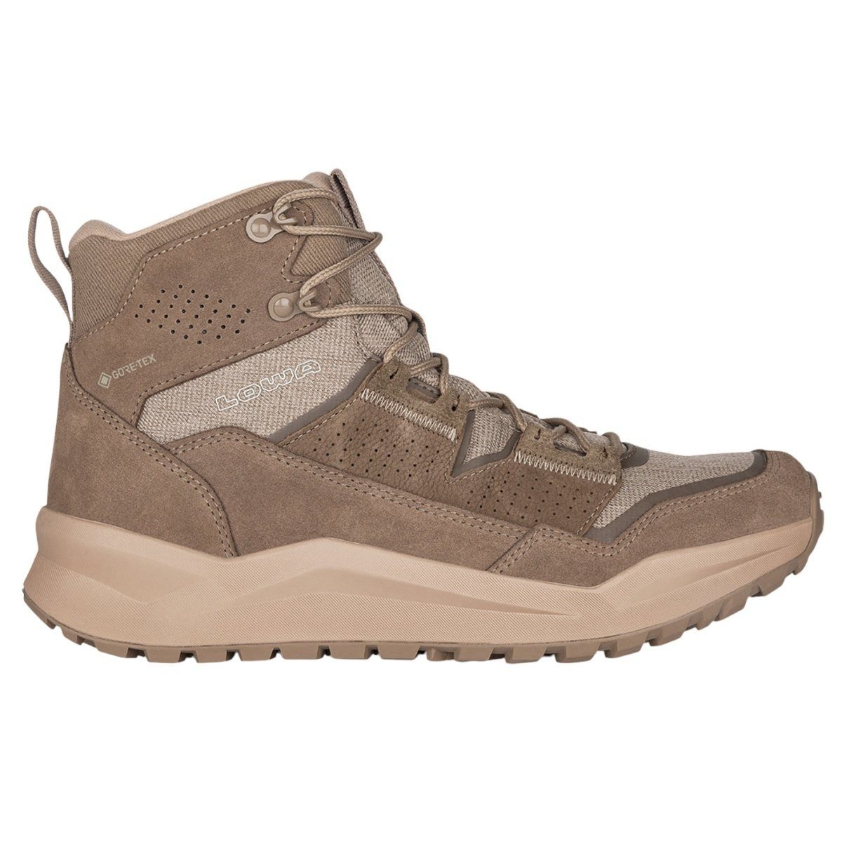 Lowa Kaloya Mid GTX (Nubukleder/Textil, wasserdicht) beige/dune Herren Wand günstig online kaufen