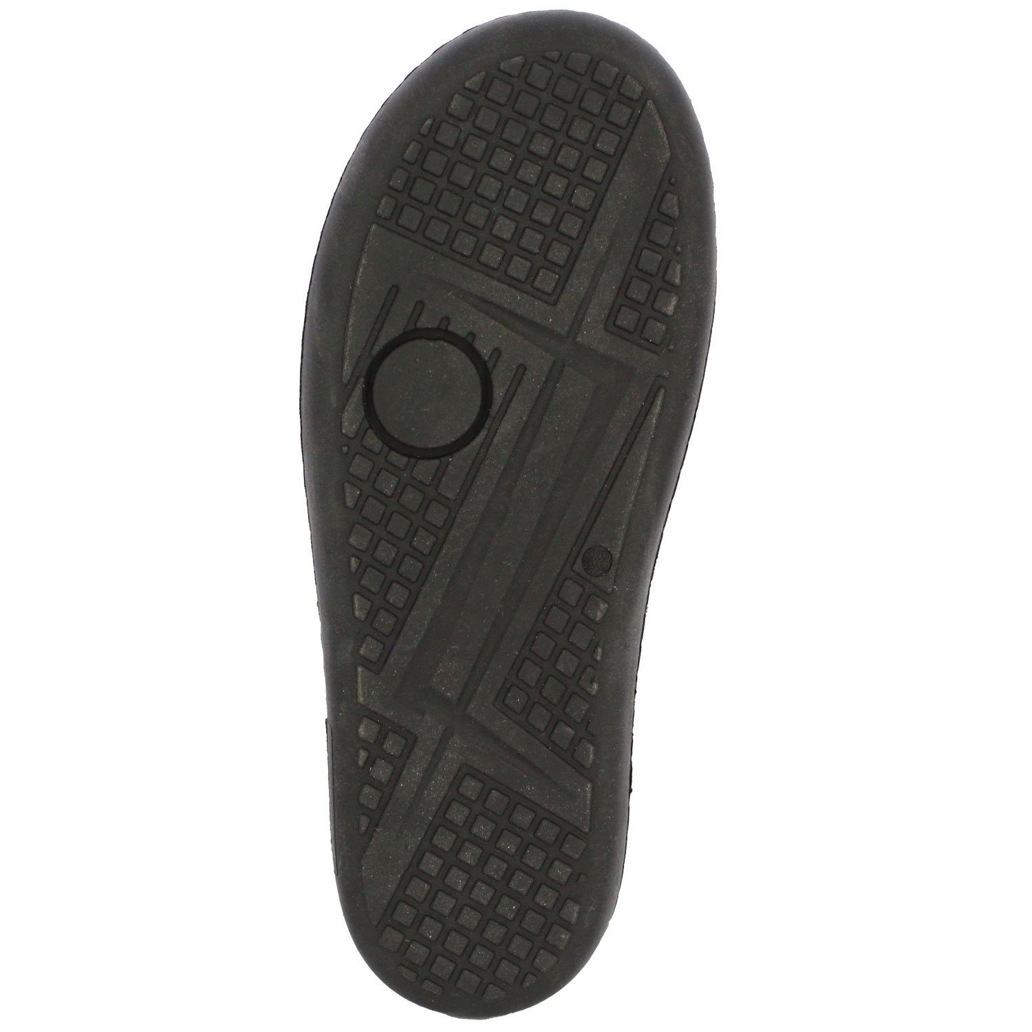 Beck Damen Filz-Clogs Finnja mit Wechselfußbett Hausschuh