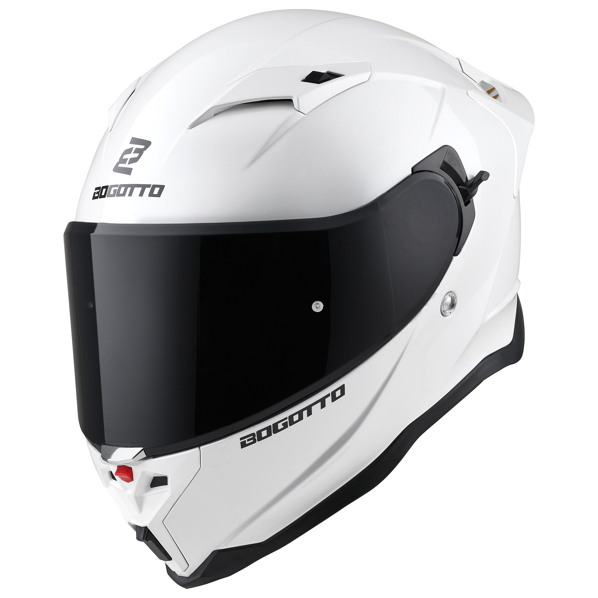 Bogotto Motorradhelm H153 Helm, Vorbereitet Für Pinlockscheibe,herausnehmbares Innenfutter,integr