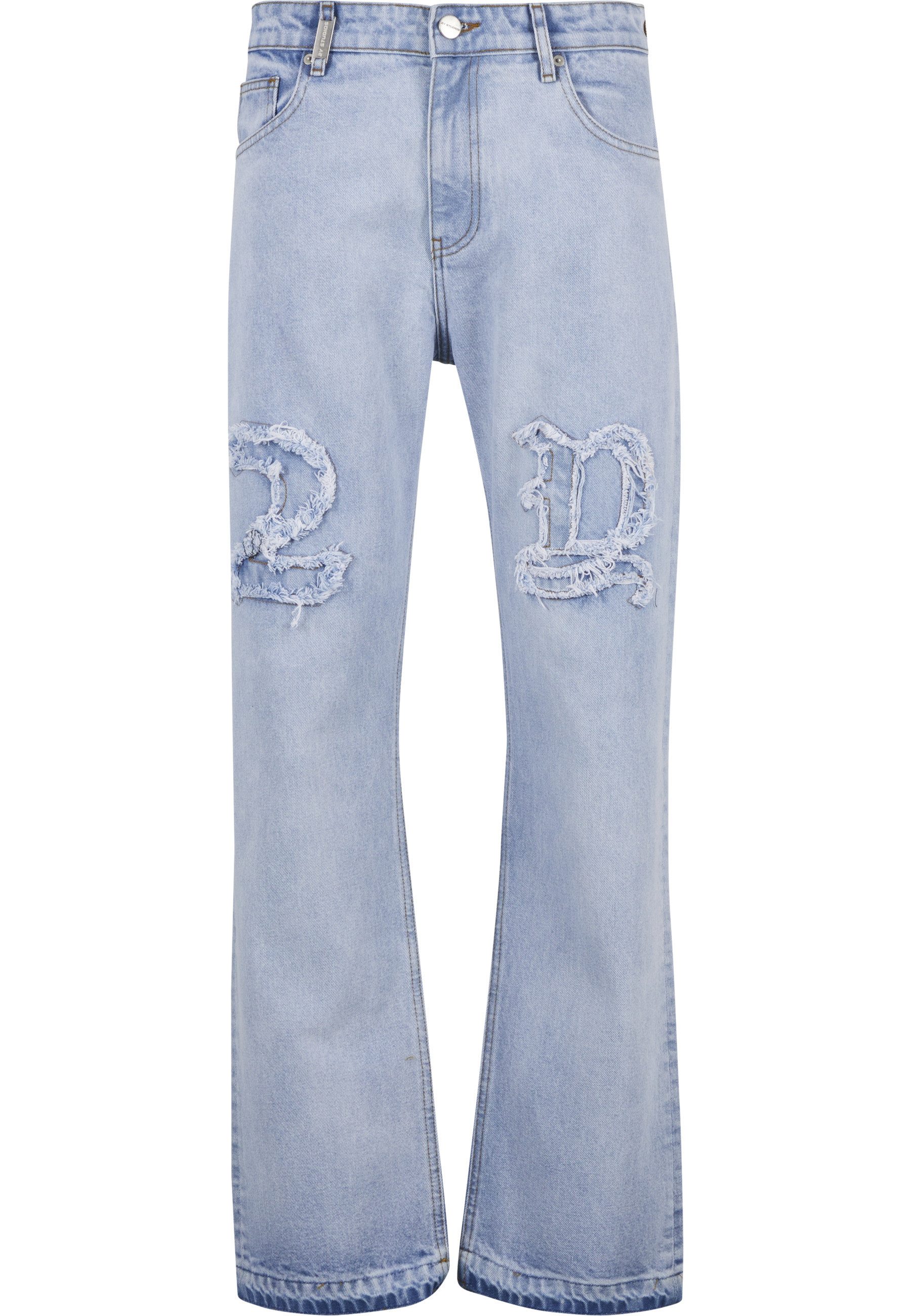 Bequeme Jeans 2Y Studios Durga Logo Straight Jeans