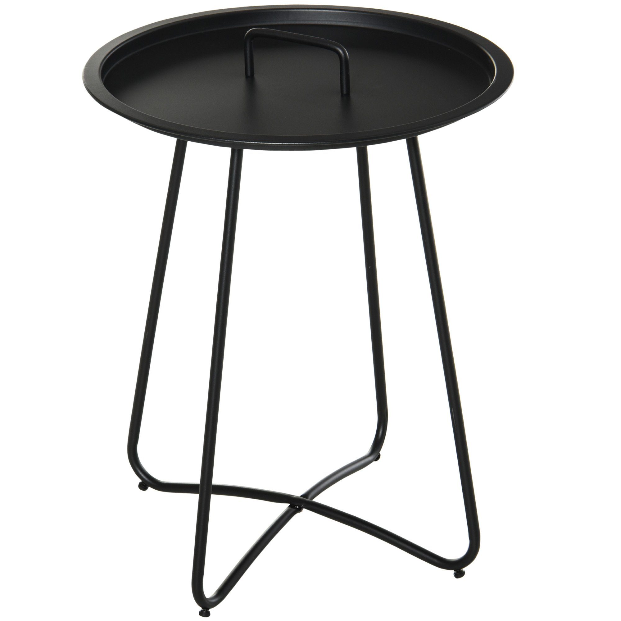 Outsunny Beistelltisch Beistelltisch für den Garten. Reduzierter Preis € 34,90. Unverbindliche Preisempfehlung € 58,90