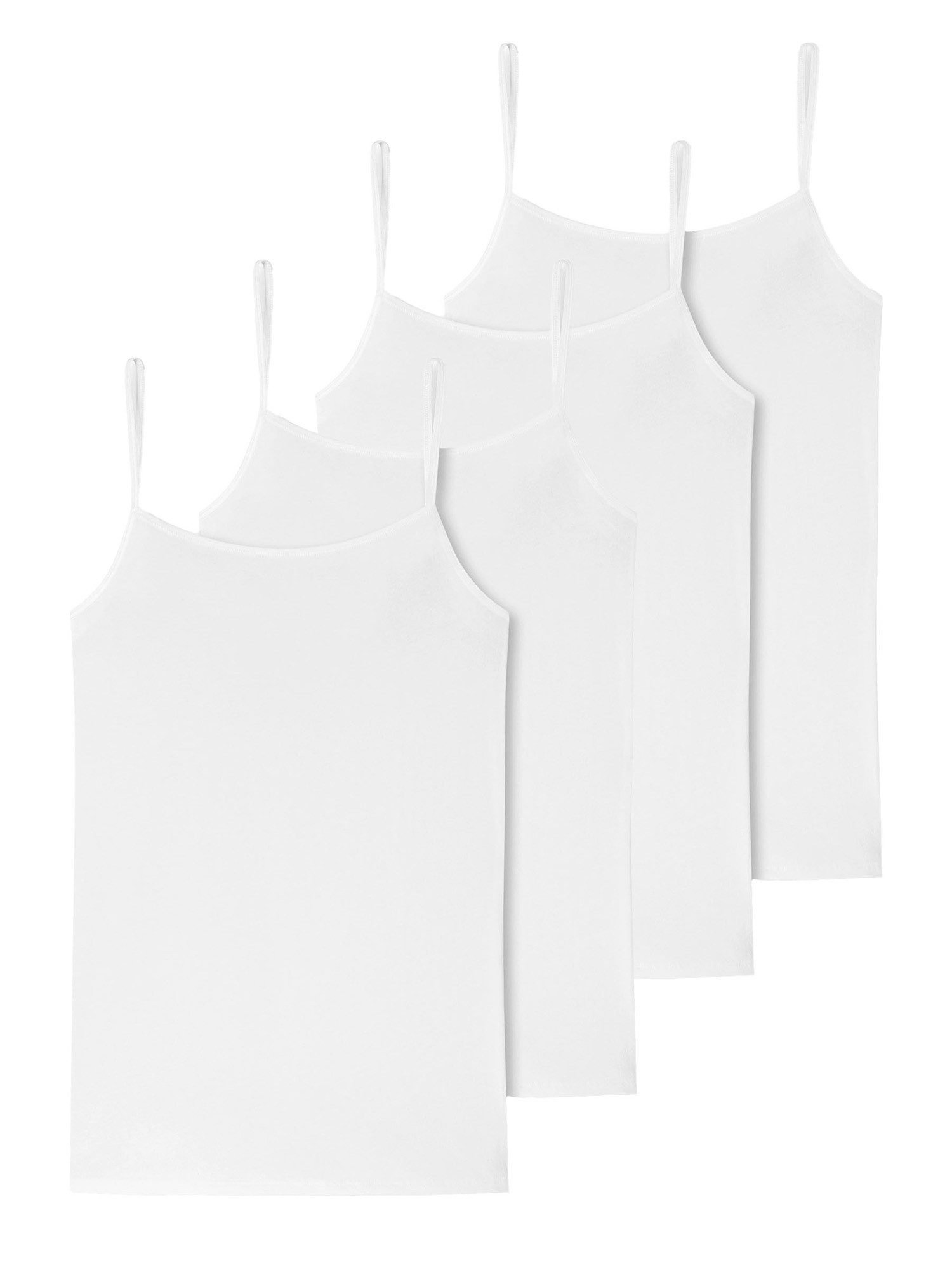 Schiesser Spaghettitop 95/5 Organic Cotton (4-tlg) günstig online kaufen