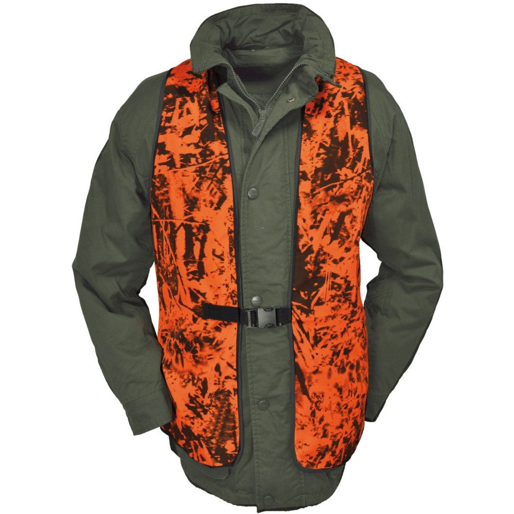 Hubertus® Hunting Jagdweste Signalweste für Drückjagd, Treibjagd und Gesellschaftsjagd Schießweste