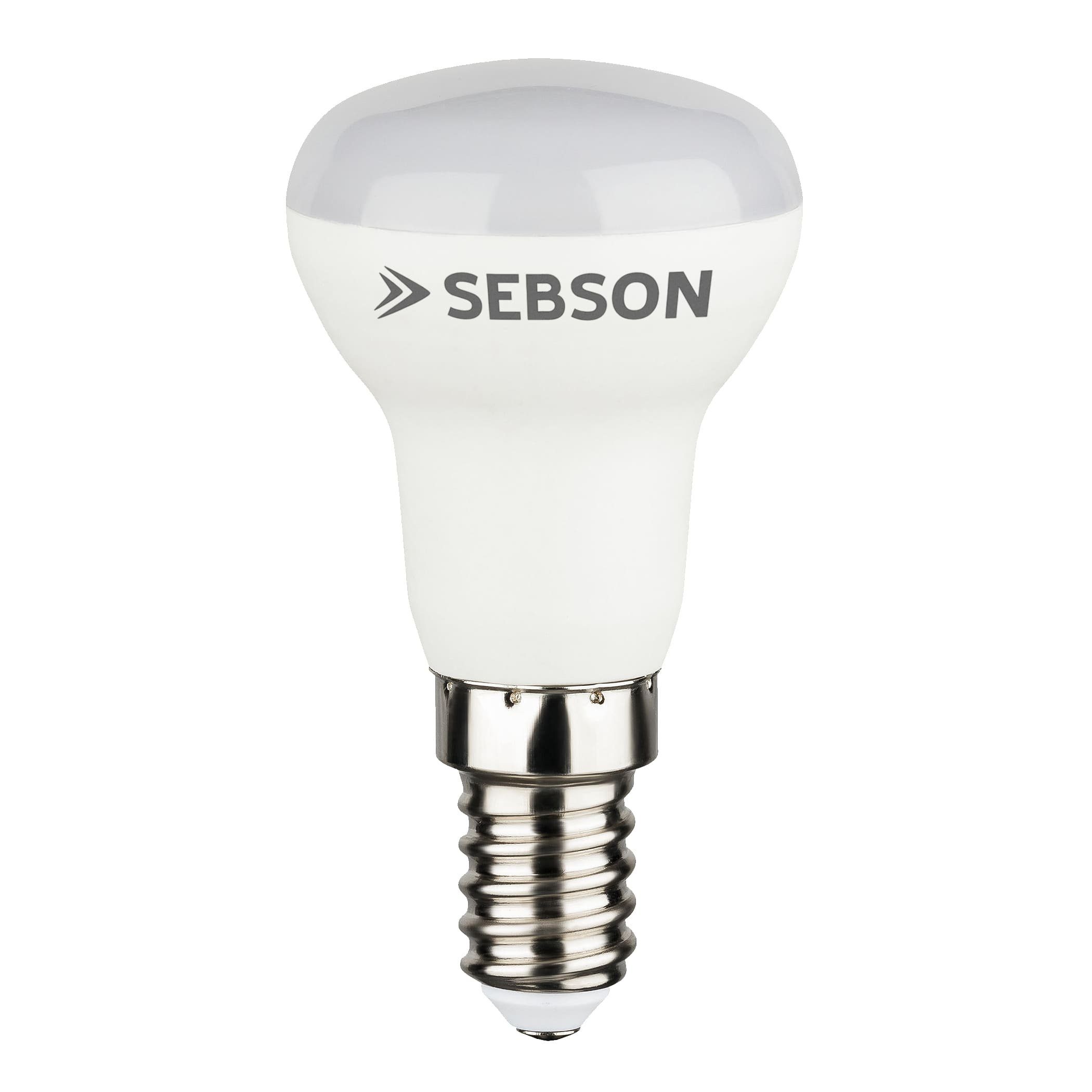 SEBSON LED Lampe E14 R50 Reflektor 6W warmweiß 3000K 460lm, Ra97, 230V LED  Leuchtmittel flimmerfrei, E14 R50 Reflektorlampe LED-Leuchtmittel
