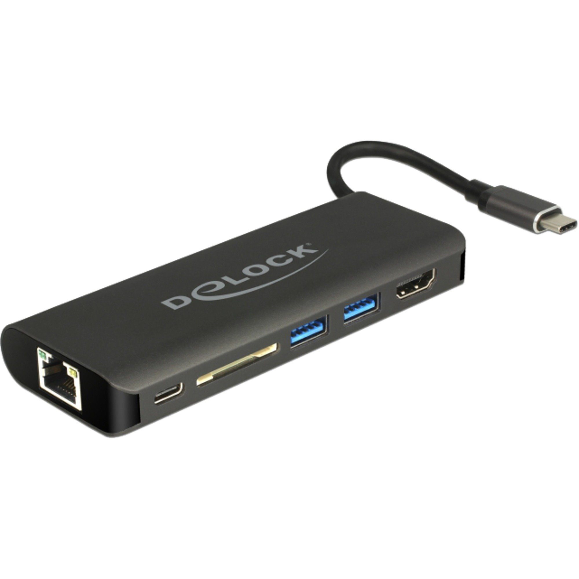 Laptop-Dockingstation DeLOCK USB C 3.1 Dockingstation, (HDMI, USB-C