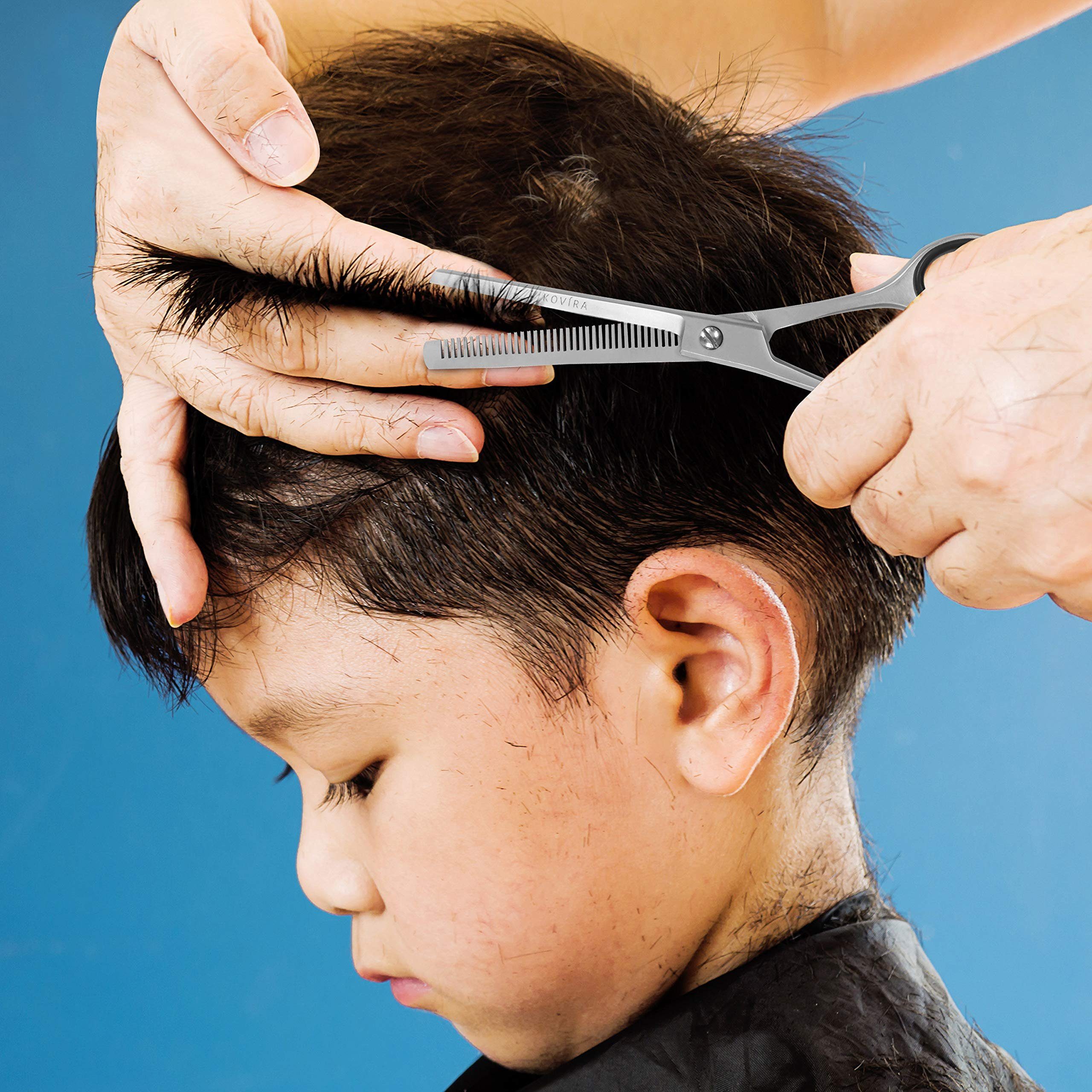 Nagelknipser und Friseure, Haarschneide- Set ausdünnen schneiden Set Haare für für und Kovira Friseurscheren Ausdünnungsscheren