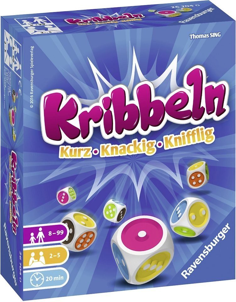 Ravensburger Spiel Kribbeln, Made in Europe