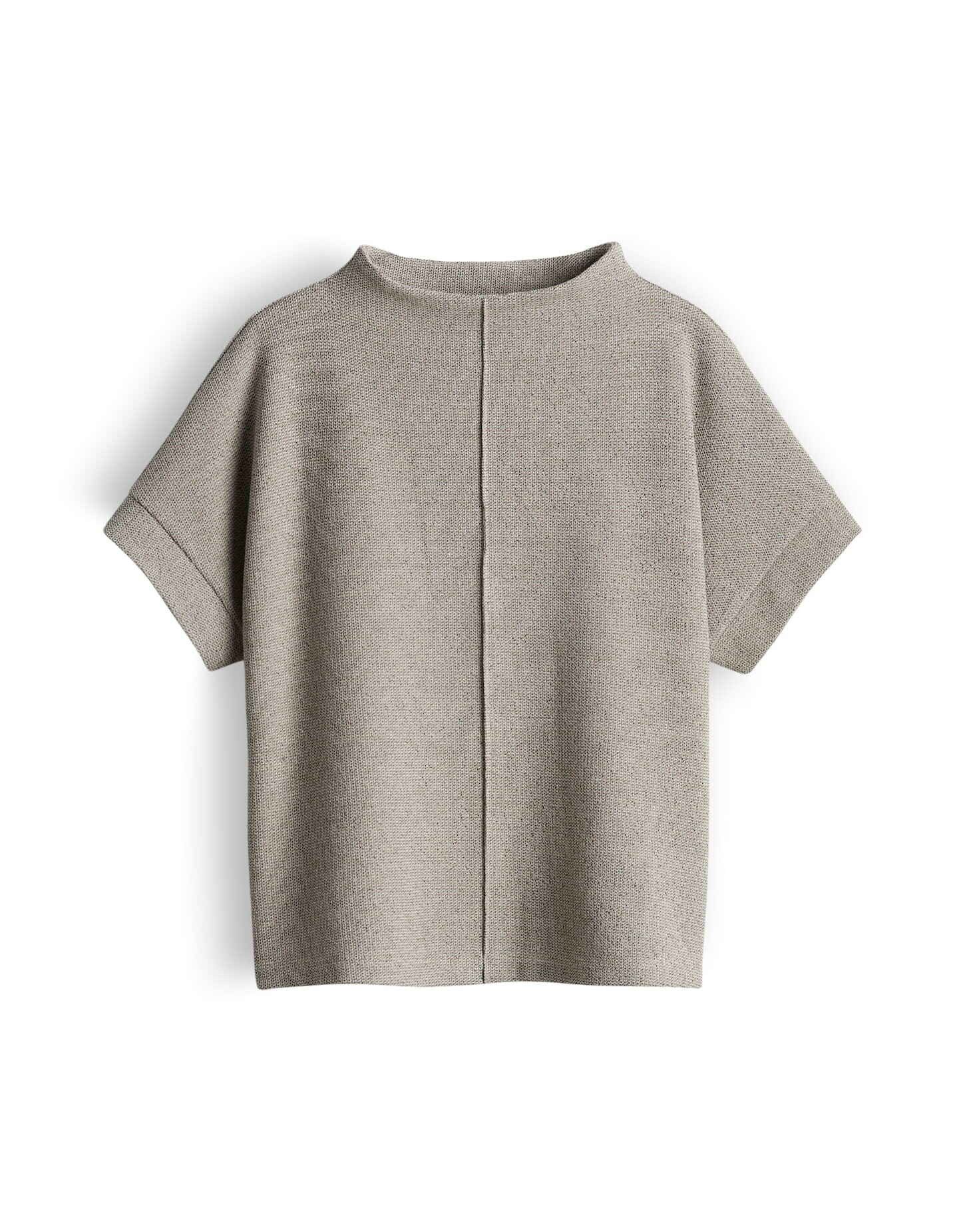 someday Kurzarmshirt Shirt aus BCI Cotton Mix Regular Fit Elastische Qualität für hohen Tragekomfort