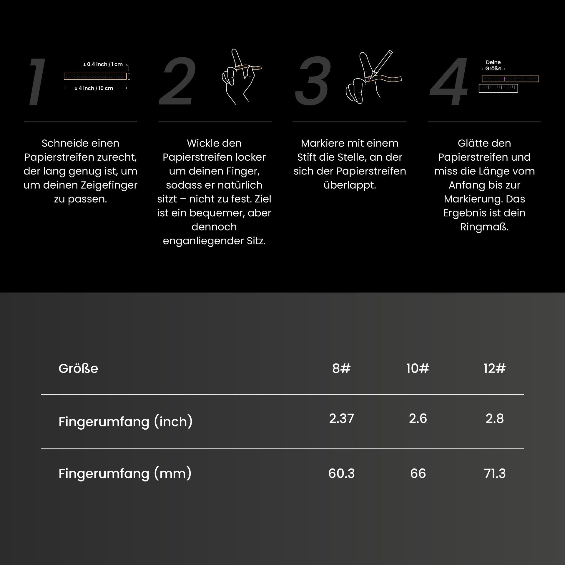Amazfit Fitness-Tracker Helio Ring (Size 10)