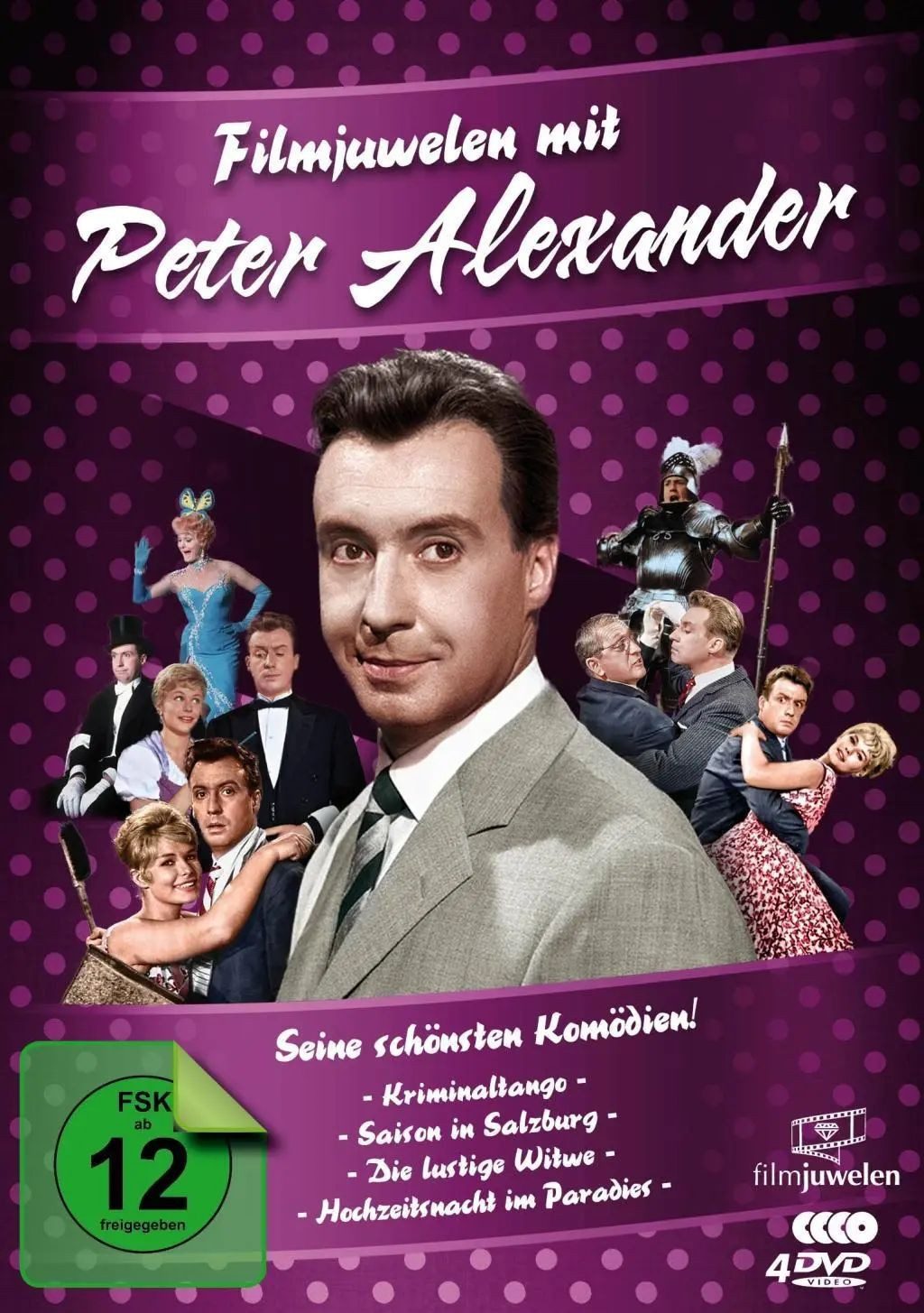 DVD Filmjuwelen mit Peter Alexander: Seine schönsten Komödien!
