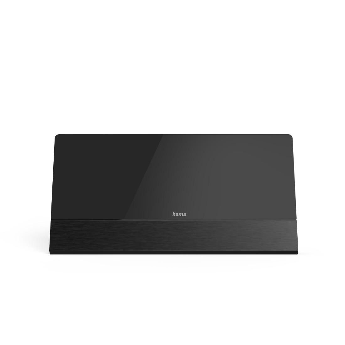 Hama Zimmerantenne, Radio, TV, DAB+, DAB, DVB T2, UKW, aktiv Innenantenne (DAB, DAB+, DVB-T, DVB-T2, UKW, für Innenbereich)