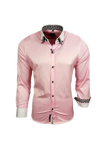 RUSTY NEAL Рубашка с стильный Button-Down-Kragen