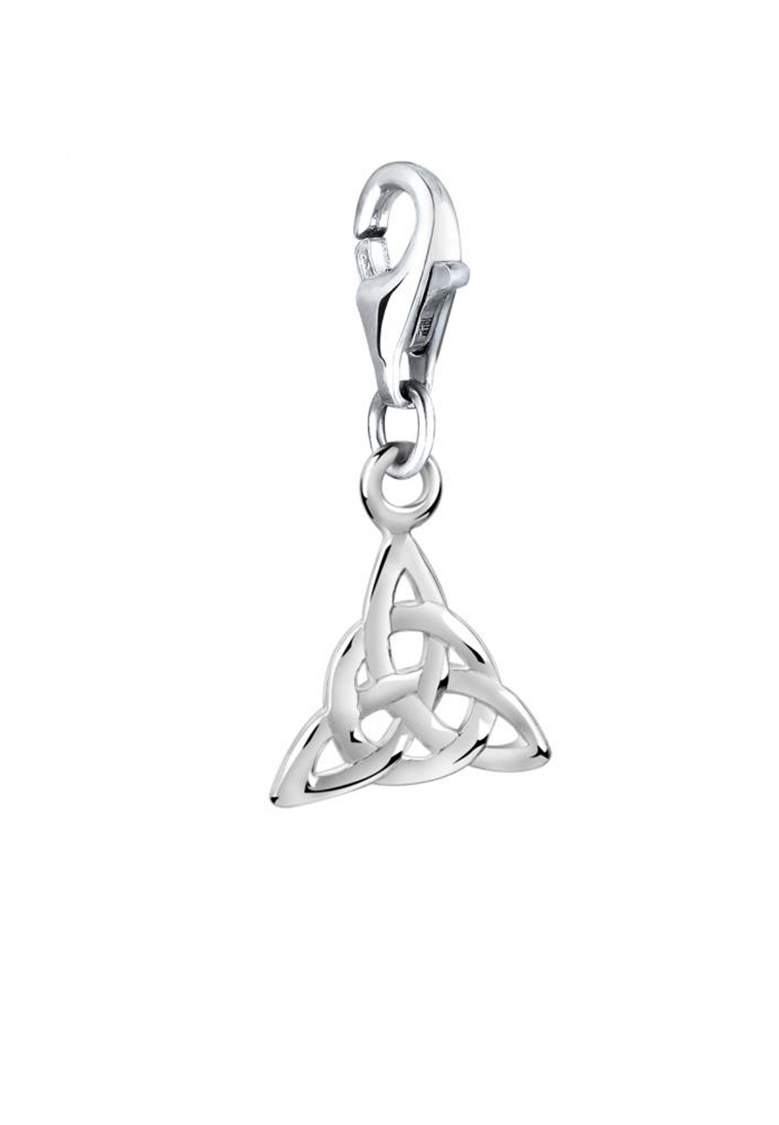Damen Schmuck Nenalina Charm-Einhänger Anhänger Keltischer Knoten Dreieck 925 Silber