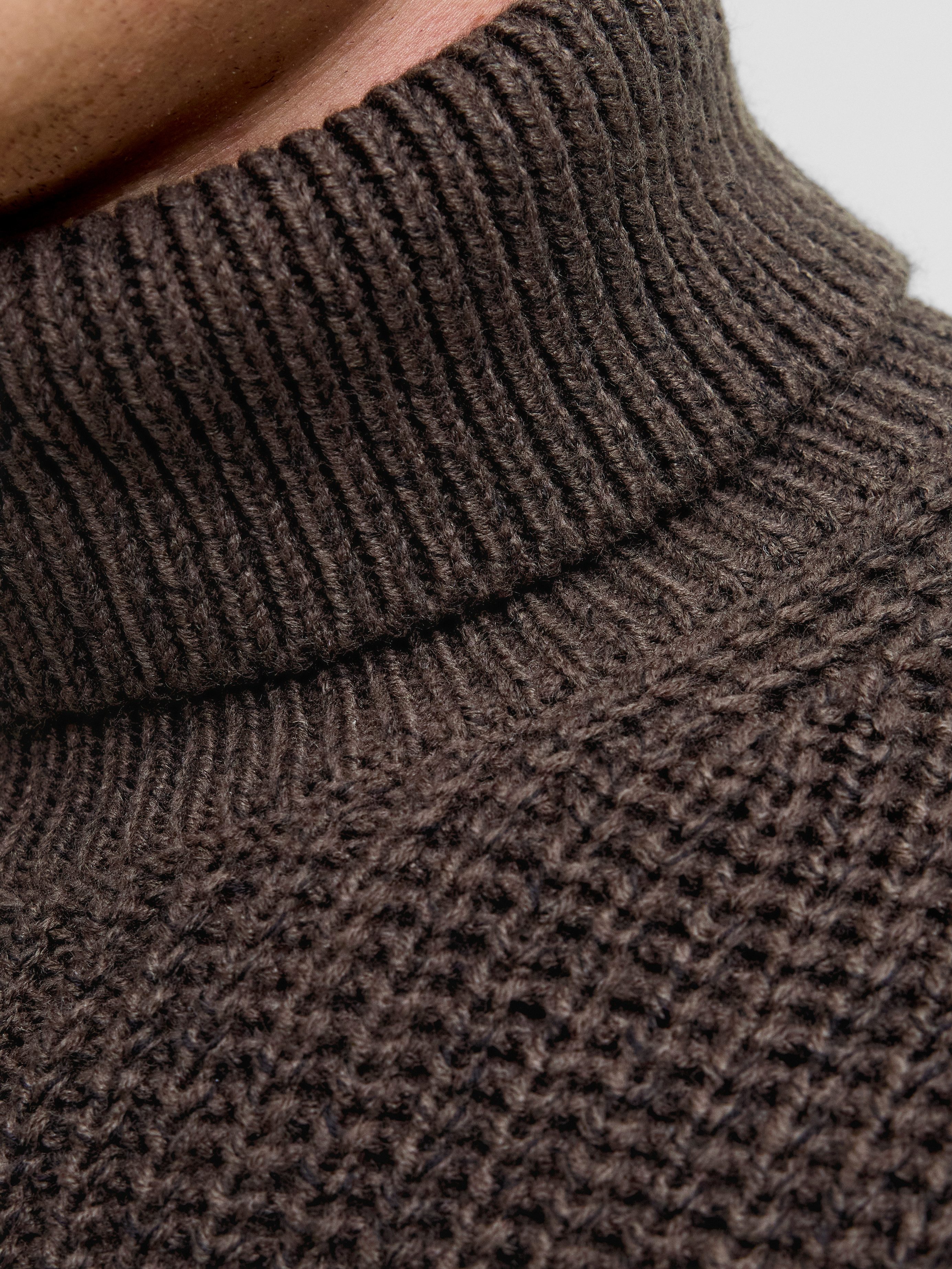 Jack & Jones Rollkragenpullover JORBLEECKER KNIT ROLL NECK BF