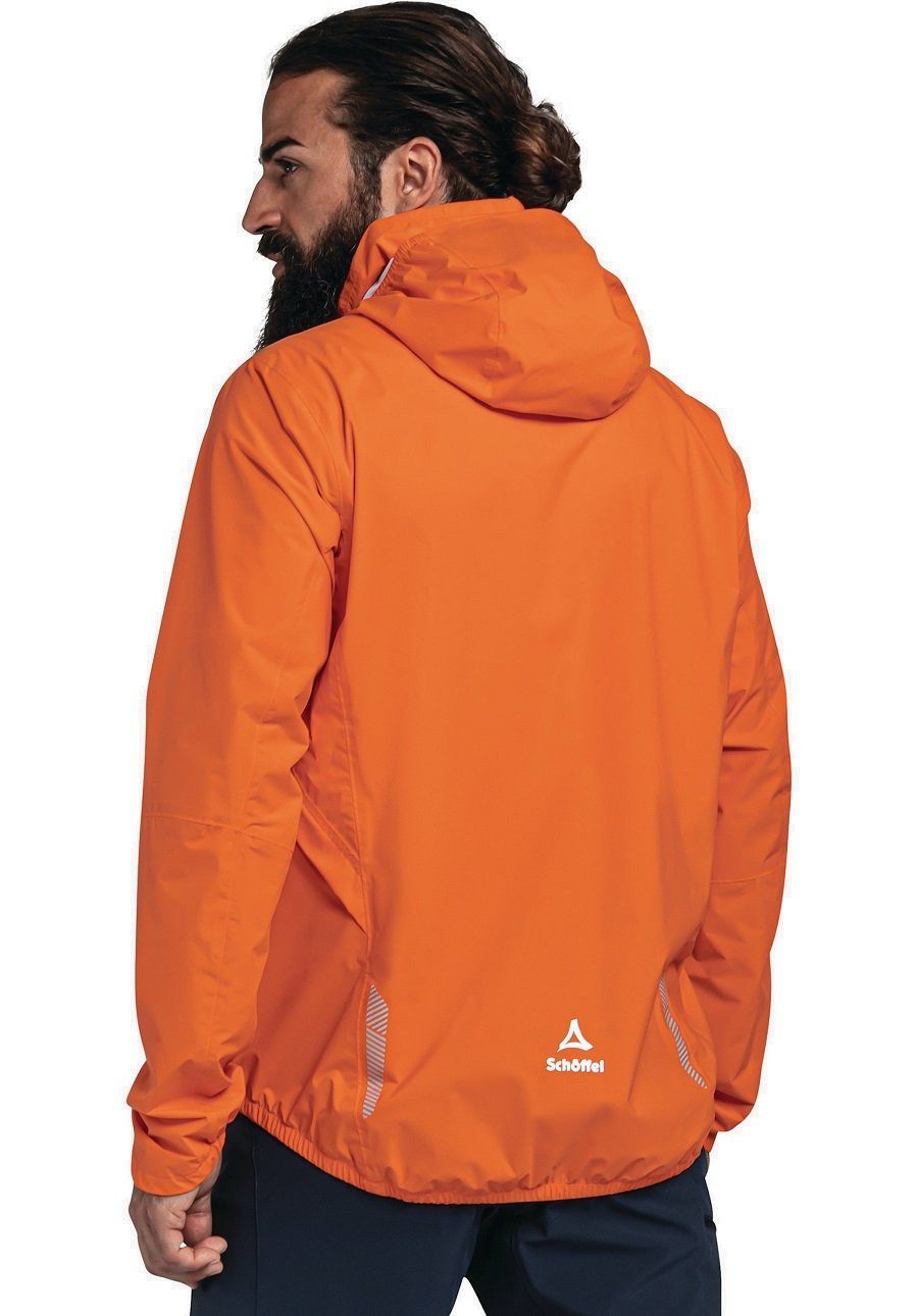 Schöffel Regenjacke 2,5-Lagen Bohusleden (wasserdicht) orange Herren