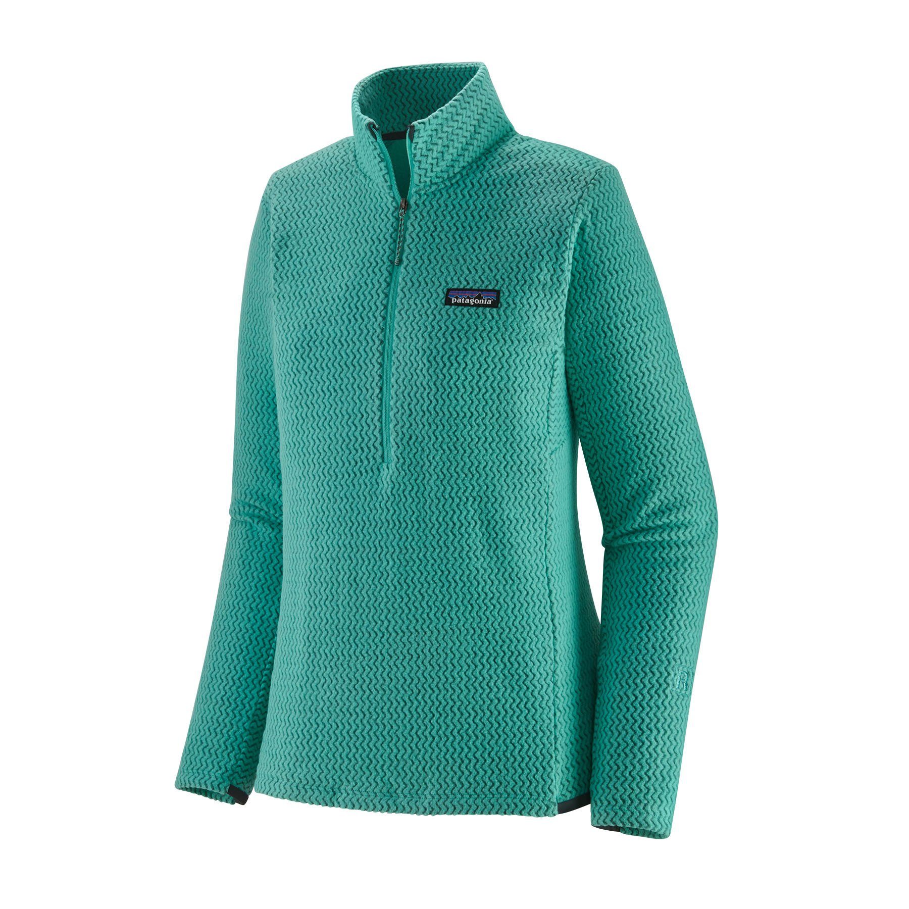 Patagonia Fleecepullover Patagonia Damen Fleecepullover R1 Air Zip Neck fresh teal