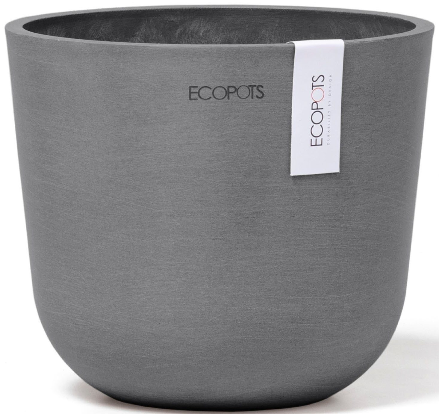 ECOPOTS Blumentopf Oslo Mini 16 Grau, für den Innenbereich. Reduzierter Preis € 11,45. Unverbindliche Preisempfehlung € 13,95
