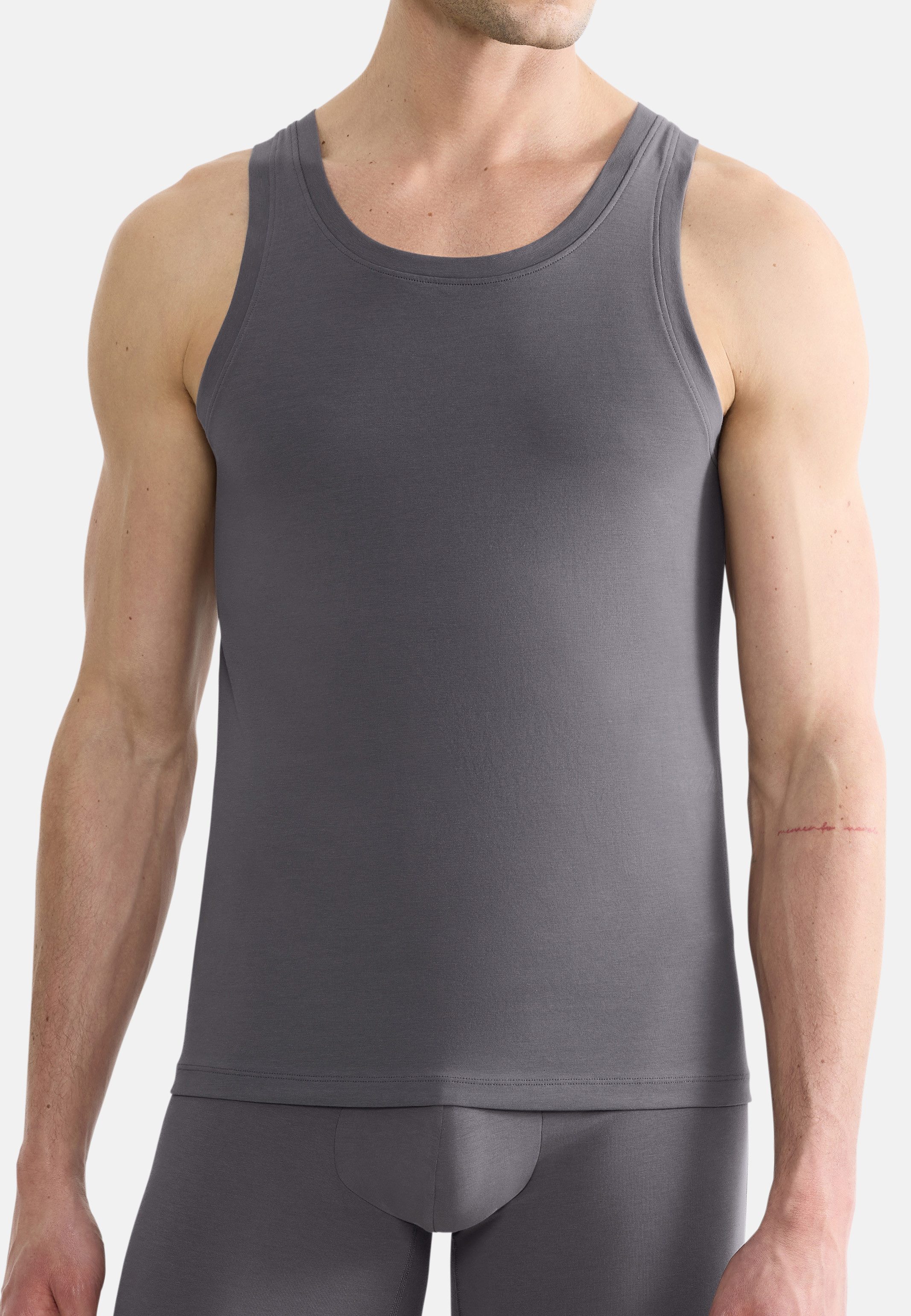 sloggi Unterhemd 3er Pack SLG Base (Spar-Set, 3-St) Unterhemd / Tanktop - Baumwolle - Atmungsaktiv
