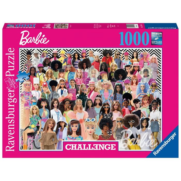 Ravensburger Puzzle 1000 Teile Ravensburger Puzzle Challenge Barbie 17159 1000 Puzzleteile