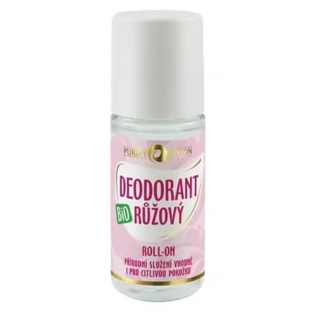 Purity Vision Deo-Roller Organic Pink deodorant roll-on 50ml