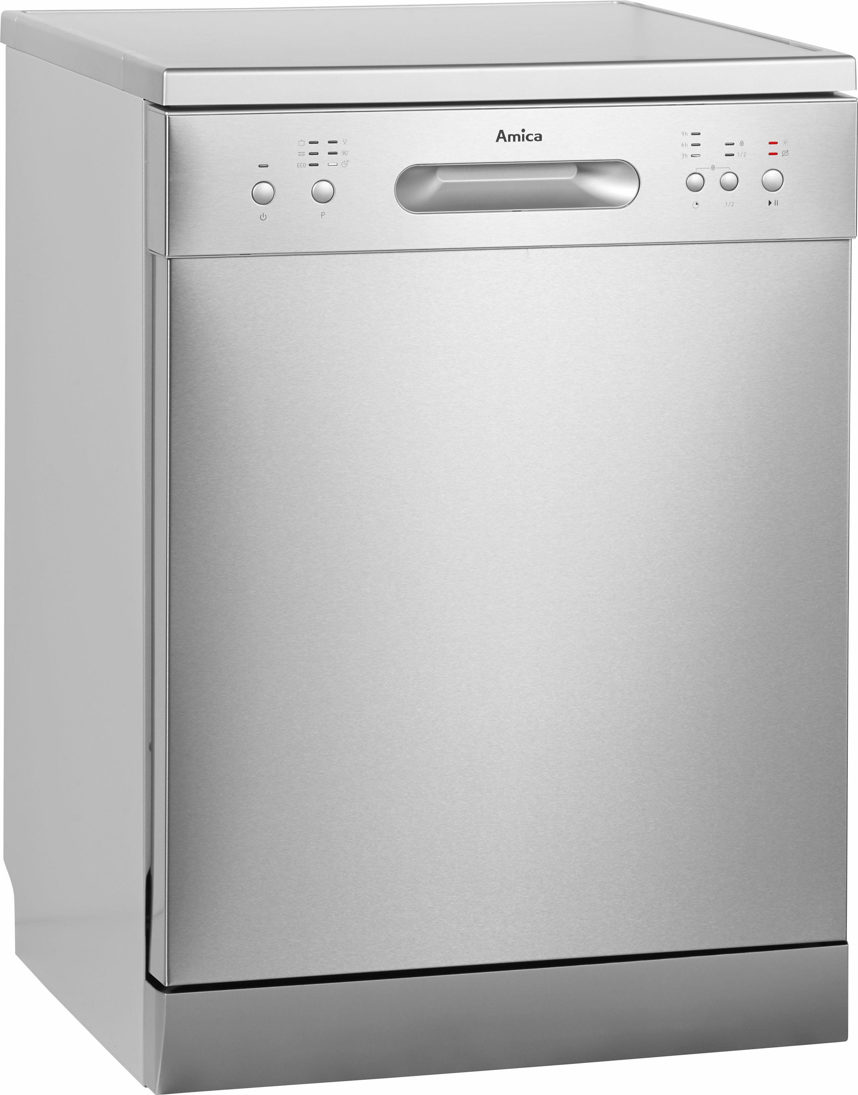 Amica Standgeschirrspüler GSP 14755-1 E, 14 Maßgedecke, Energiesparfunktion ECO