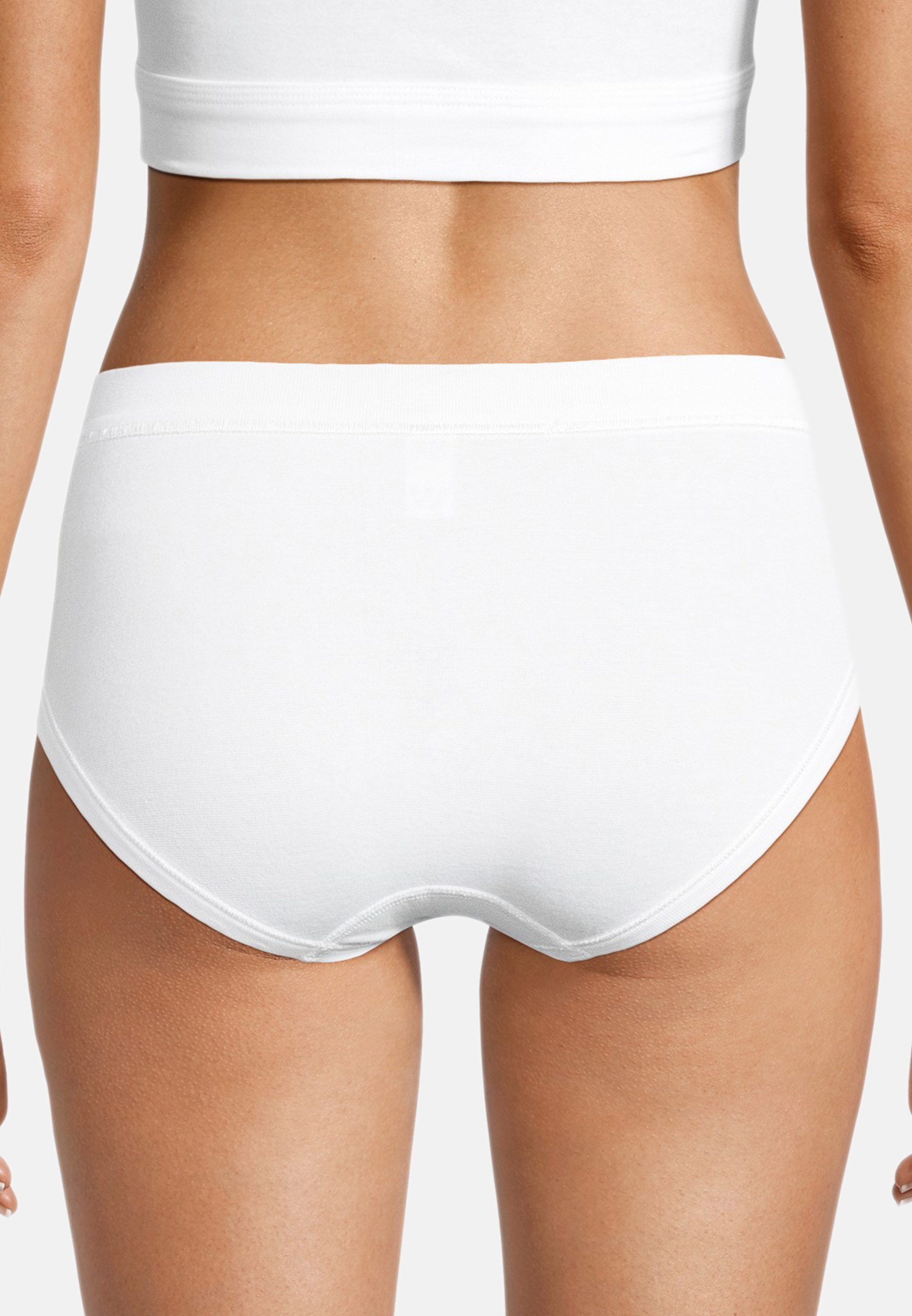 conta Hüftslip 3er Pack Feinripp (Spar-Set, 3-St) Hüftslip - Blickdicht - Komfortabler Weichbund, Perfekte Passform