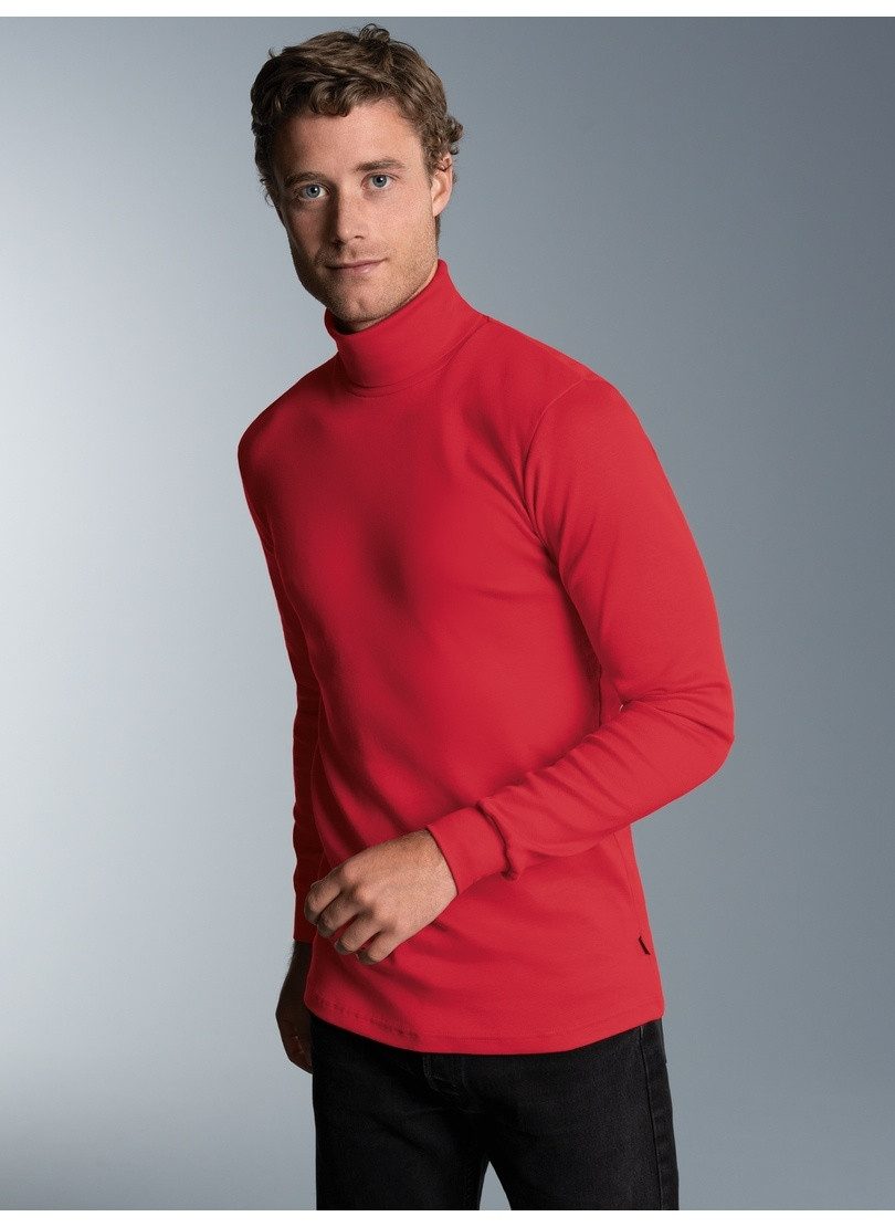 Trigema Rollkragenshirt TRIGEMA Langarm Ski- und Sport-Rollkragenpullover (1-tlg)
