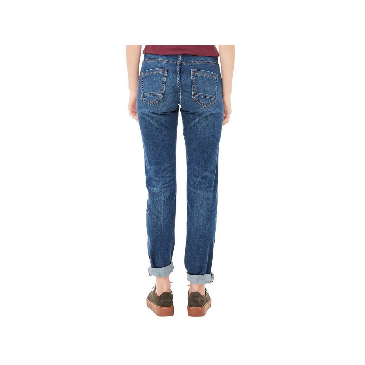 s.Oliver blau 5-Pocket-Jeans (1-tlg)
