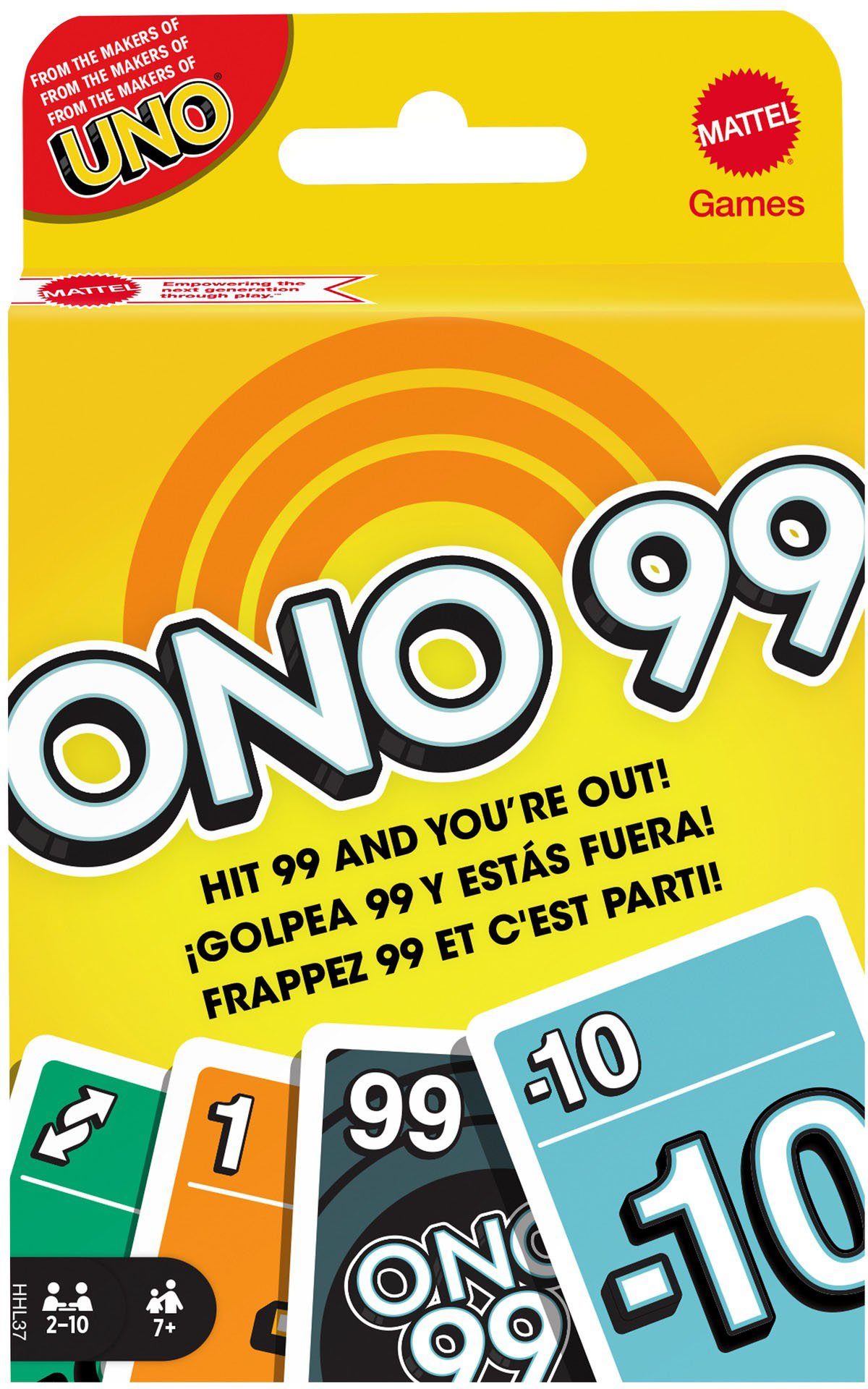 games O'NO Spiel, 99 Mattel