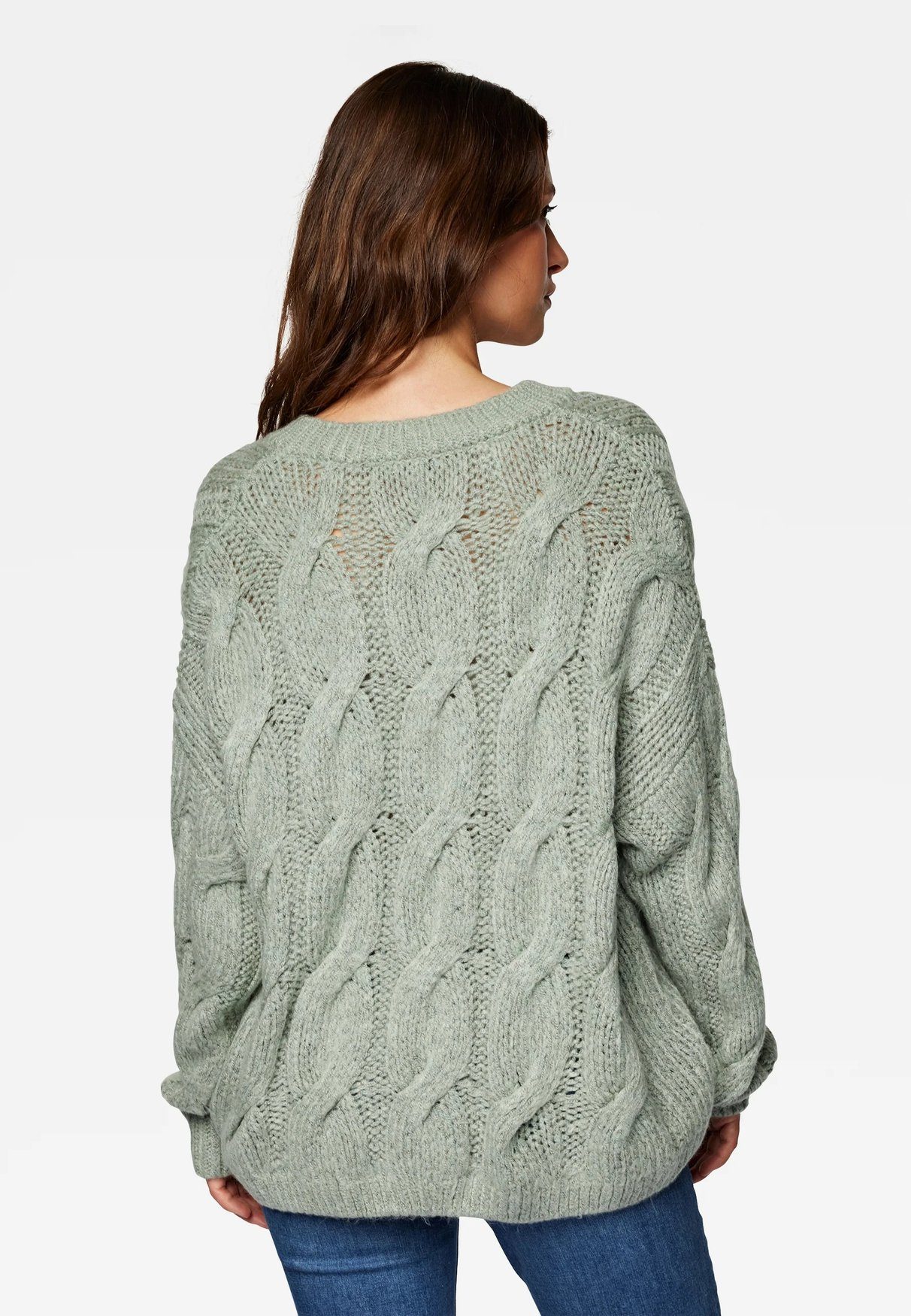 Mavi Strickpullover Strick Struktur Langarm Basic günstig online kaufen