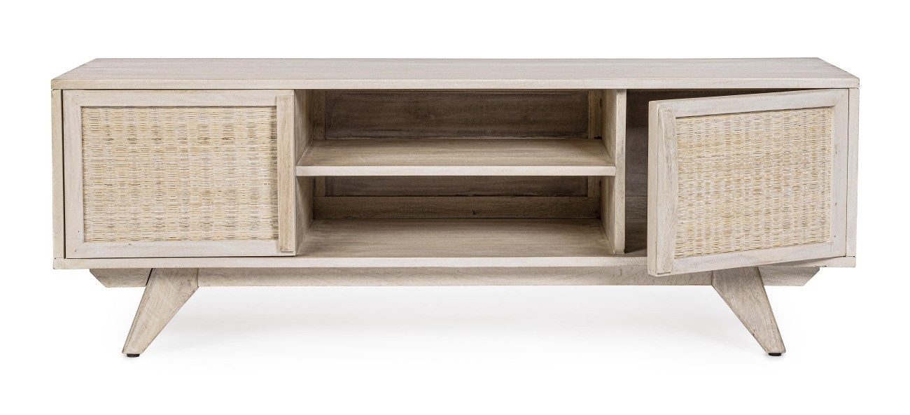 Feeling4Home TV-Board Sahana aus Mangoholz, 128 cm