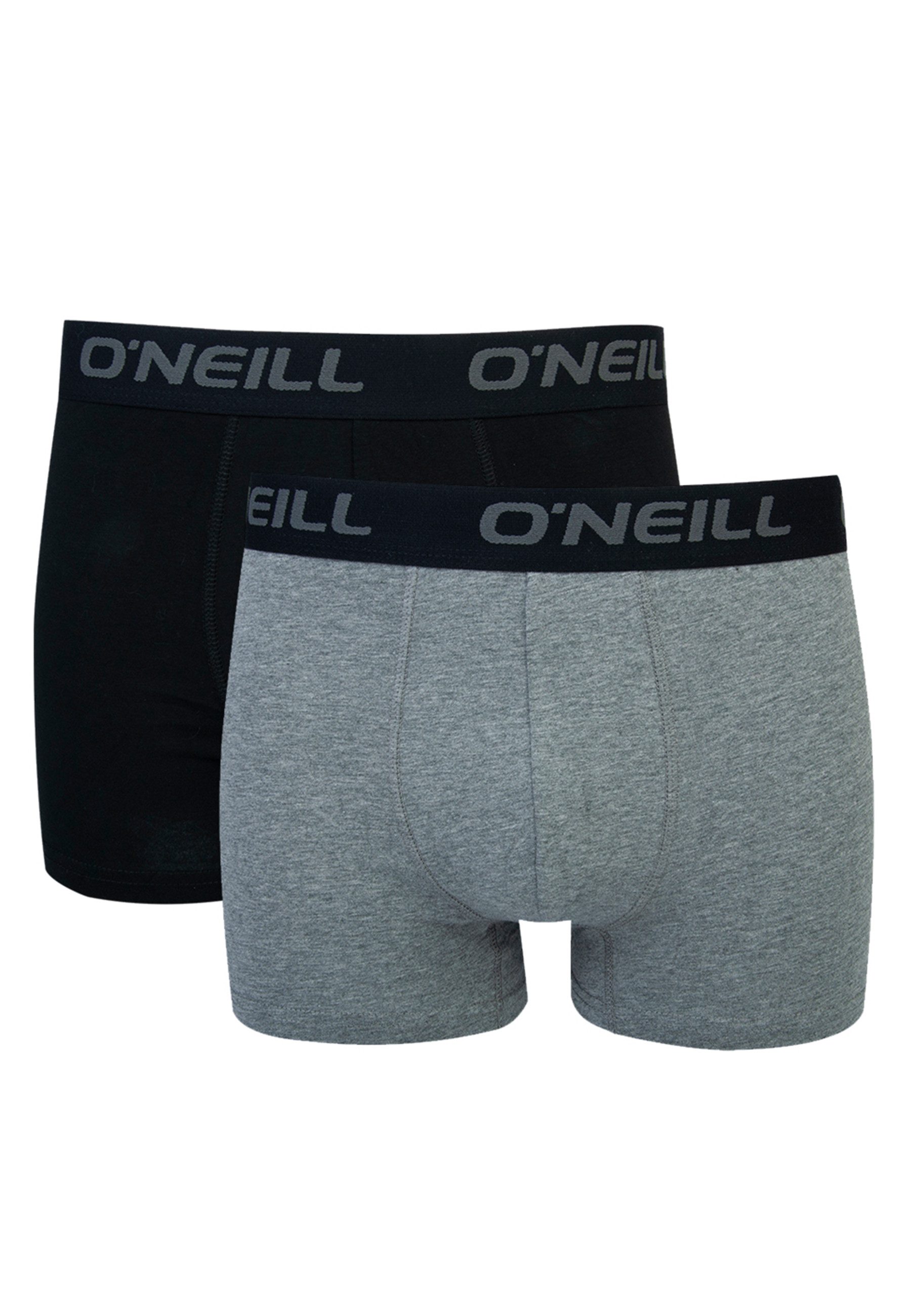 O'Neill Boxershorts Basic 2er, Zeitlose Unterwäsche für Männer