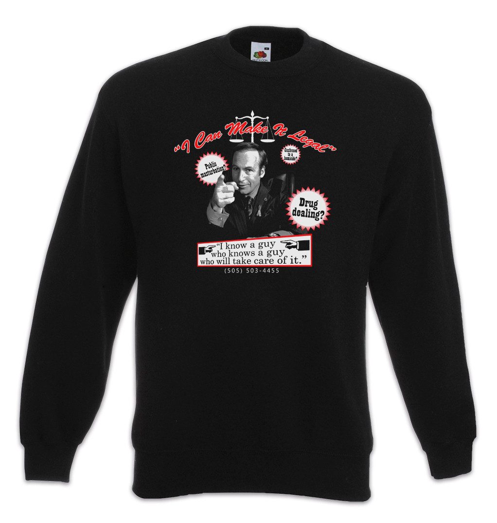 Sweatshirt I Can Make It Legal Sweatshirt Breaking Better TV Lawyer Anwalt Call