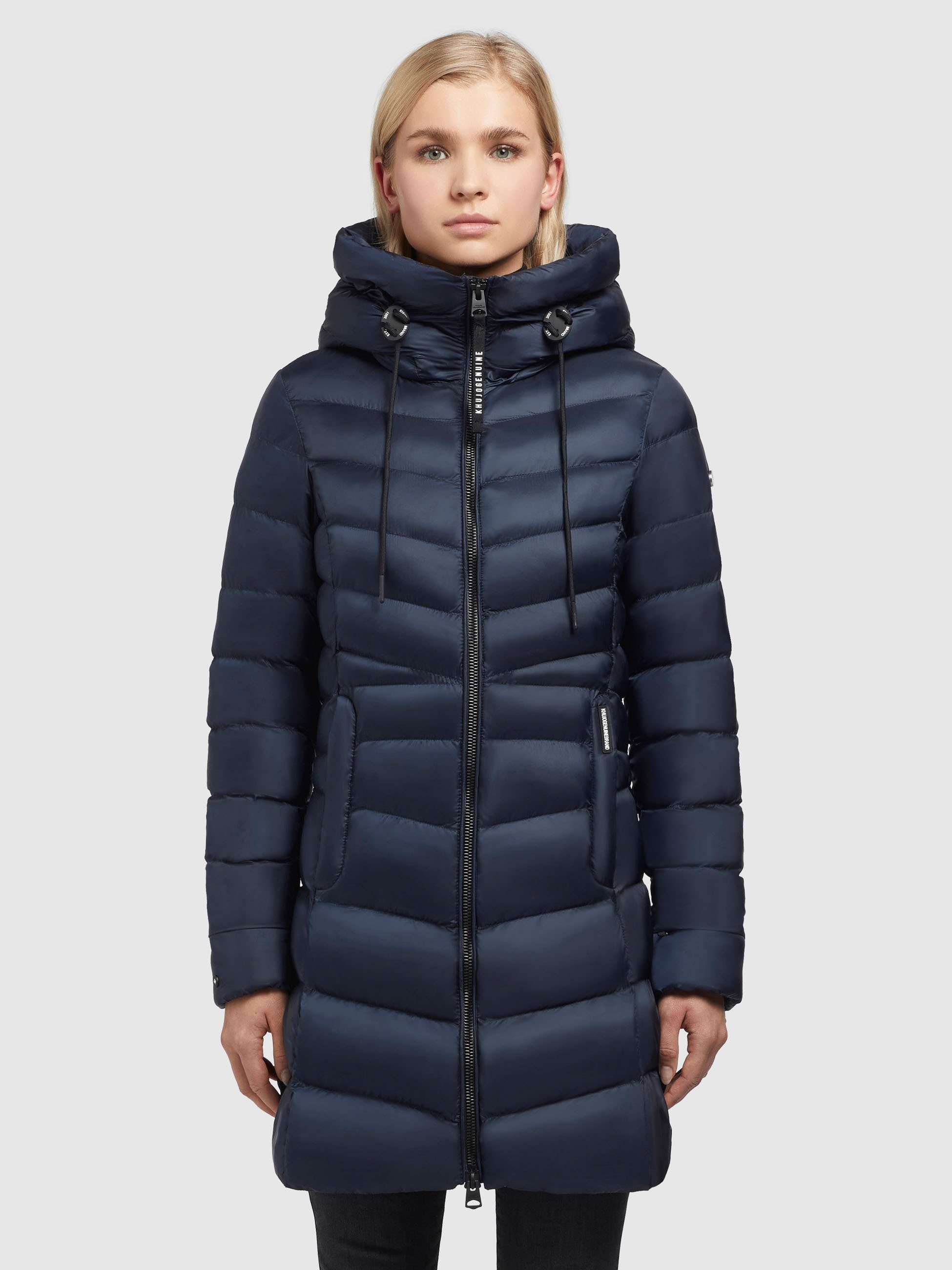 khujo Steppjacke TUHANI2 SOFT Dunkelblau (1-St)