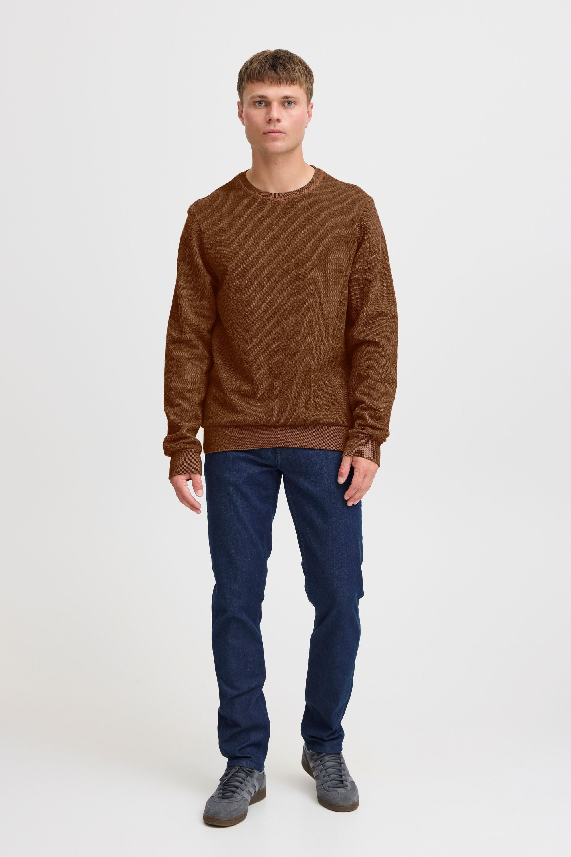 Blend Strickpullover BHSweatshirt Lässiger Sweatpullover mit Print