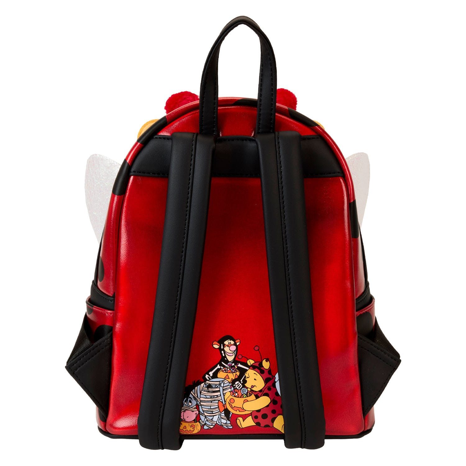 Loungefly Minirucksack Disney by Loungefly Mini-Rucksack Winnie the Pooh Ladybug Cosplay (1-tlg), Hochwertig und Detailliert