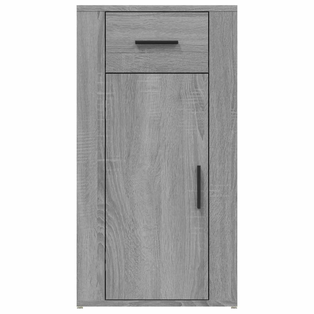 Kleiderschrank cm Holzwerkstoff Grau Büroschrank Sonoma (1-St) 40x49x75 vidaXL